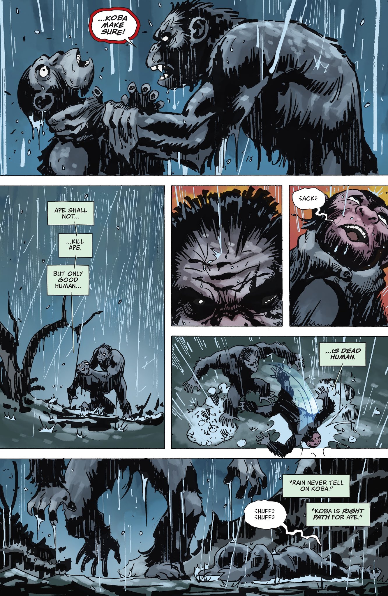 Read online Planet of the Apes: The Simian Age comic -  Issue # Full - 40