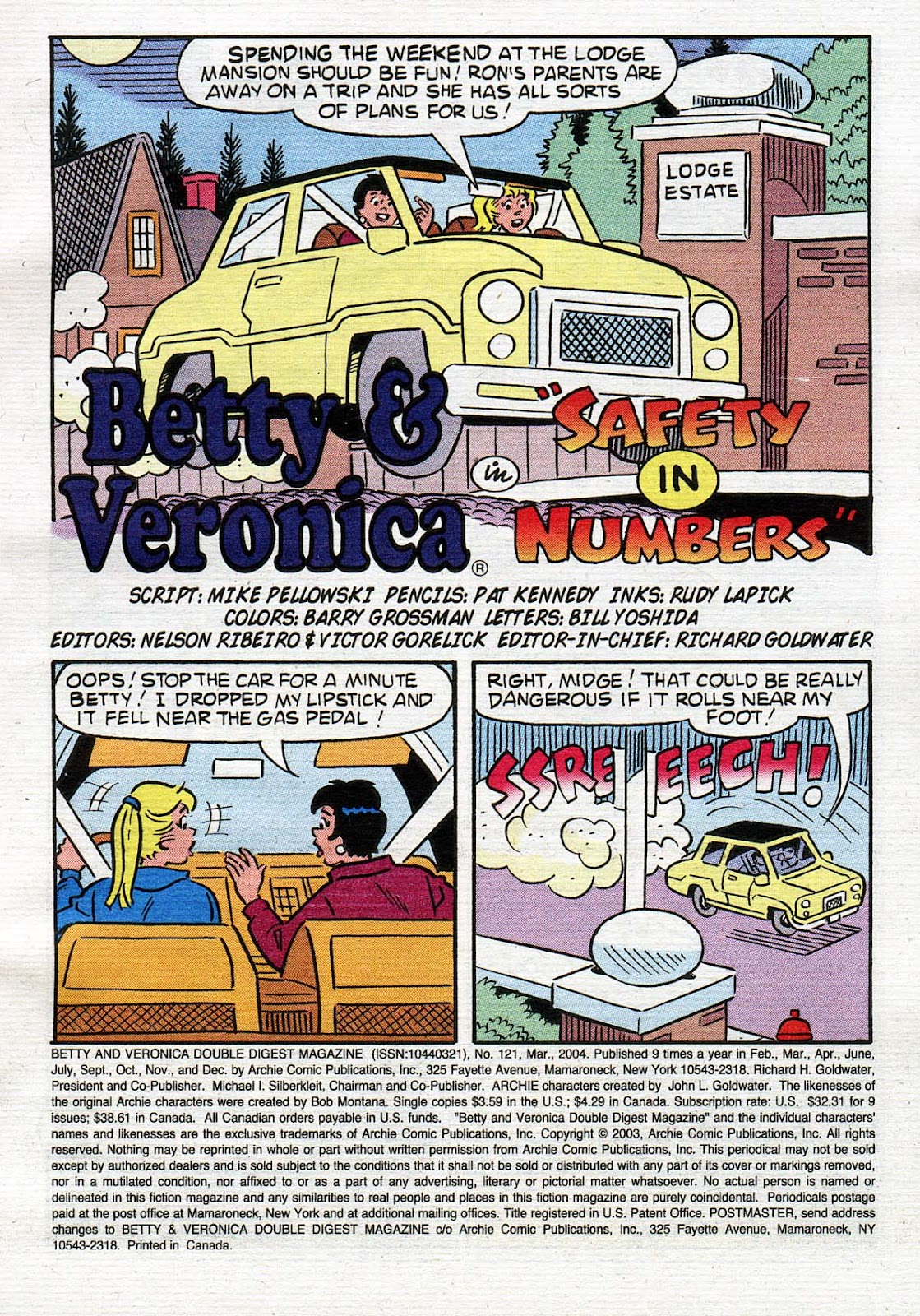 Betty and Veronica Double Digest issue 121 - Page 2