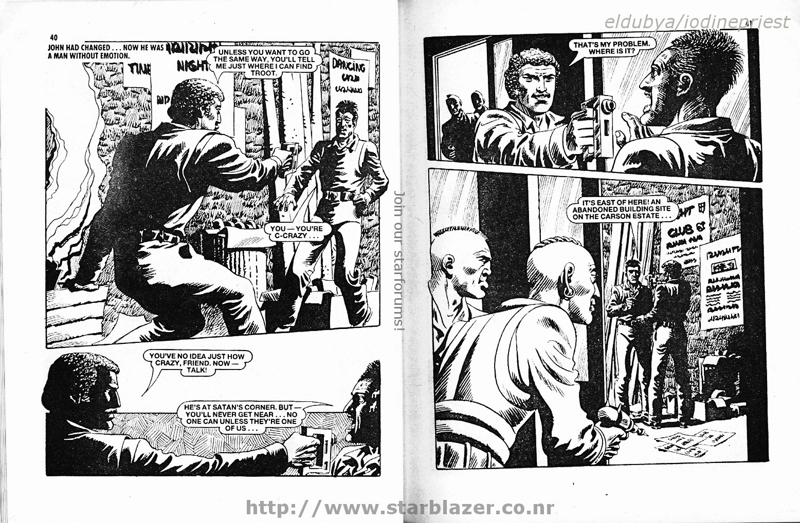 Read online Starblazer comic -  Issue #214 - 22