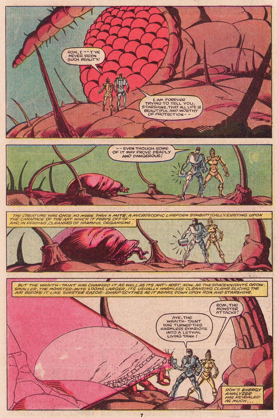 Read online ROM (1979) comic -  Issue #59 - 7