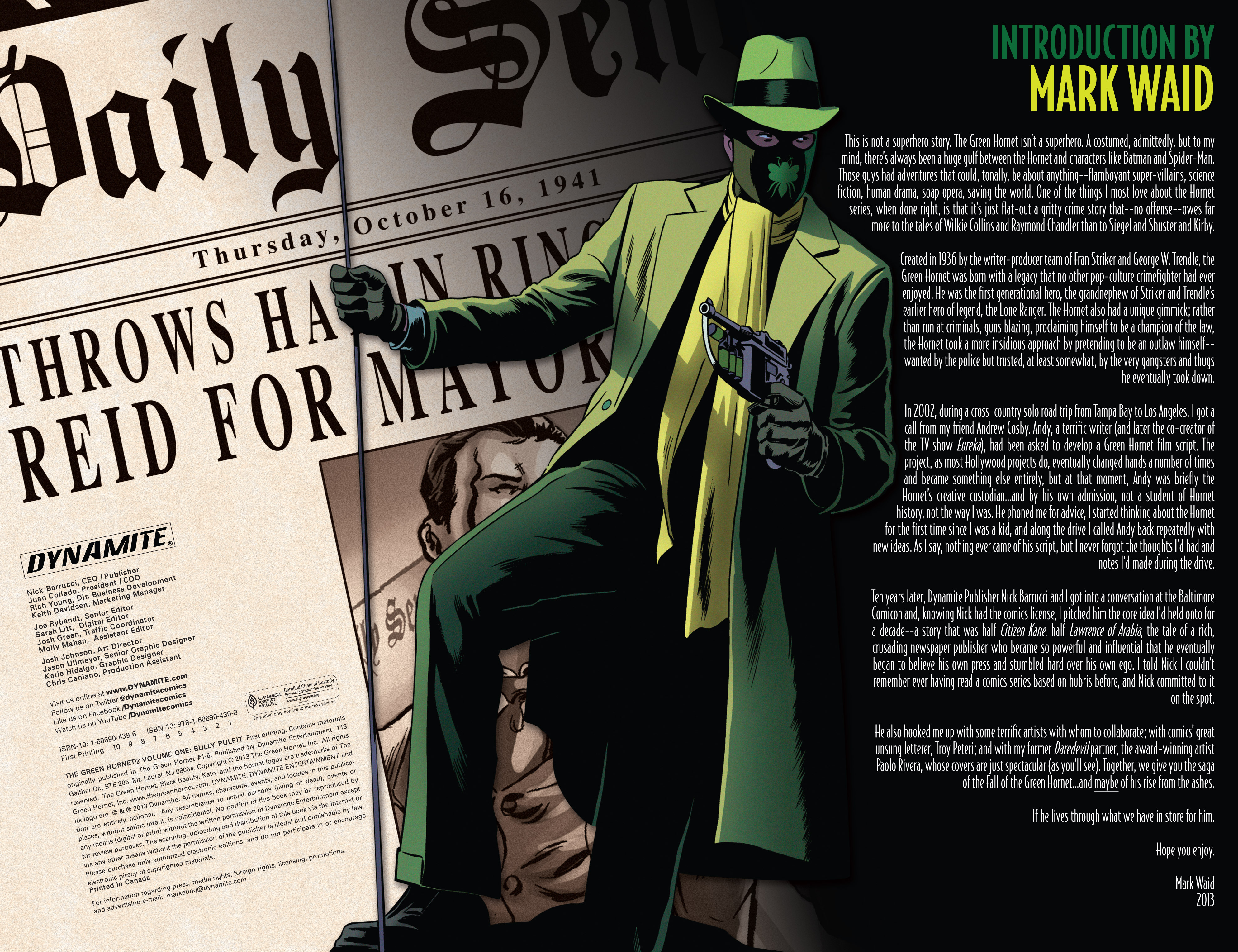 Read online The Green Hornet (2013) comic -  Issue # Full - 4