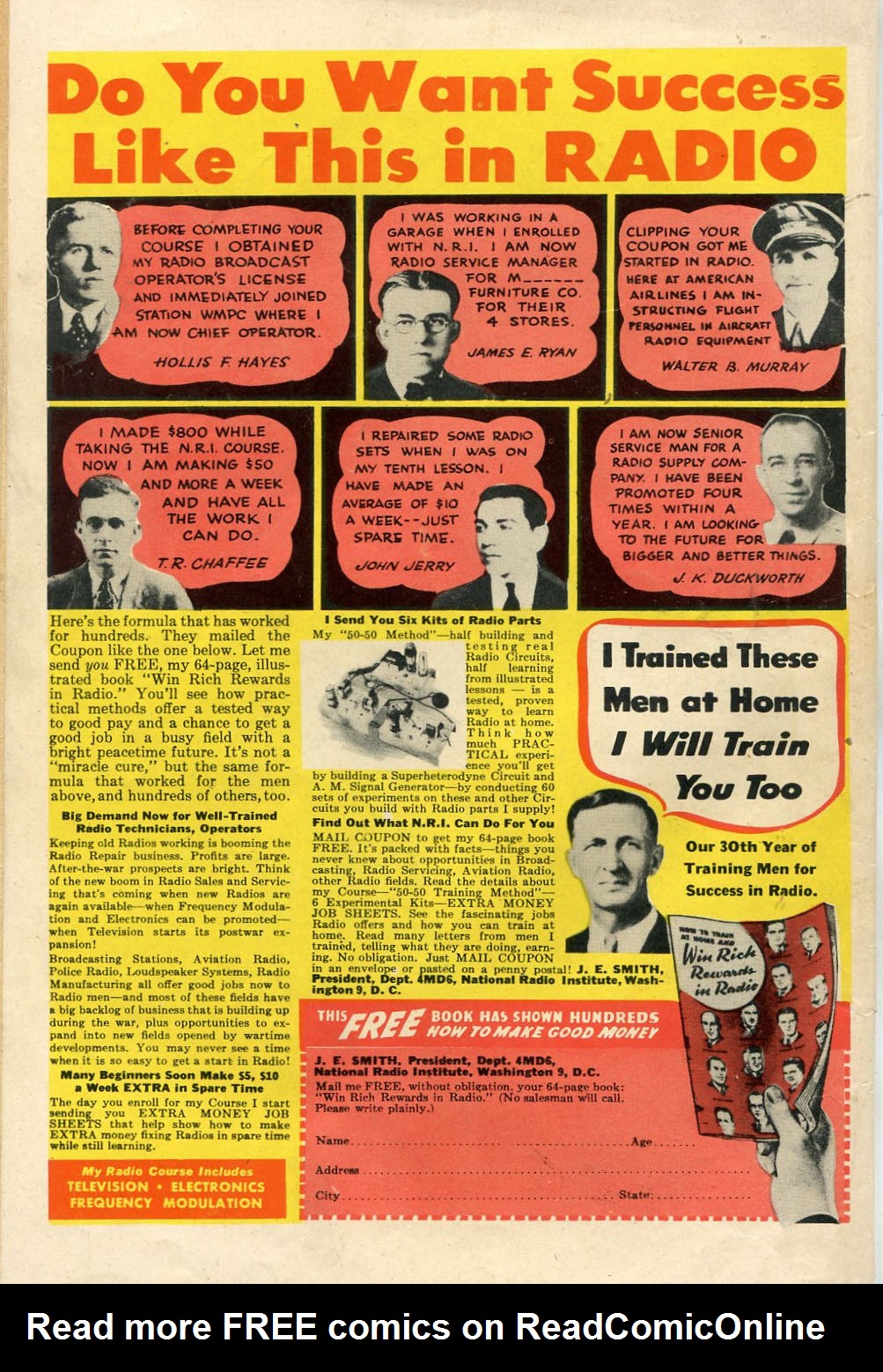 Read online Famous Funnies comic -  Issue #124 - 52