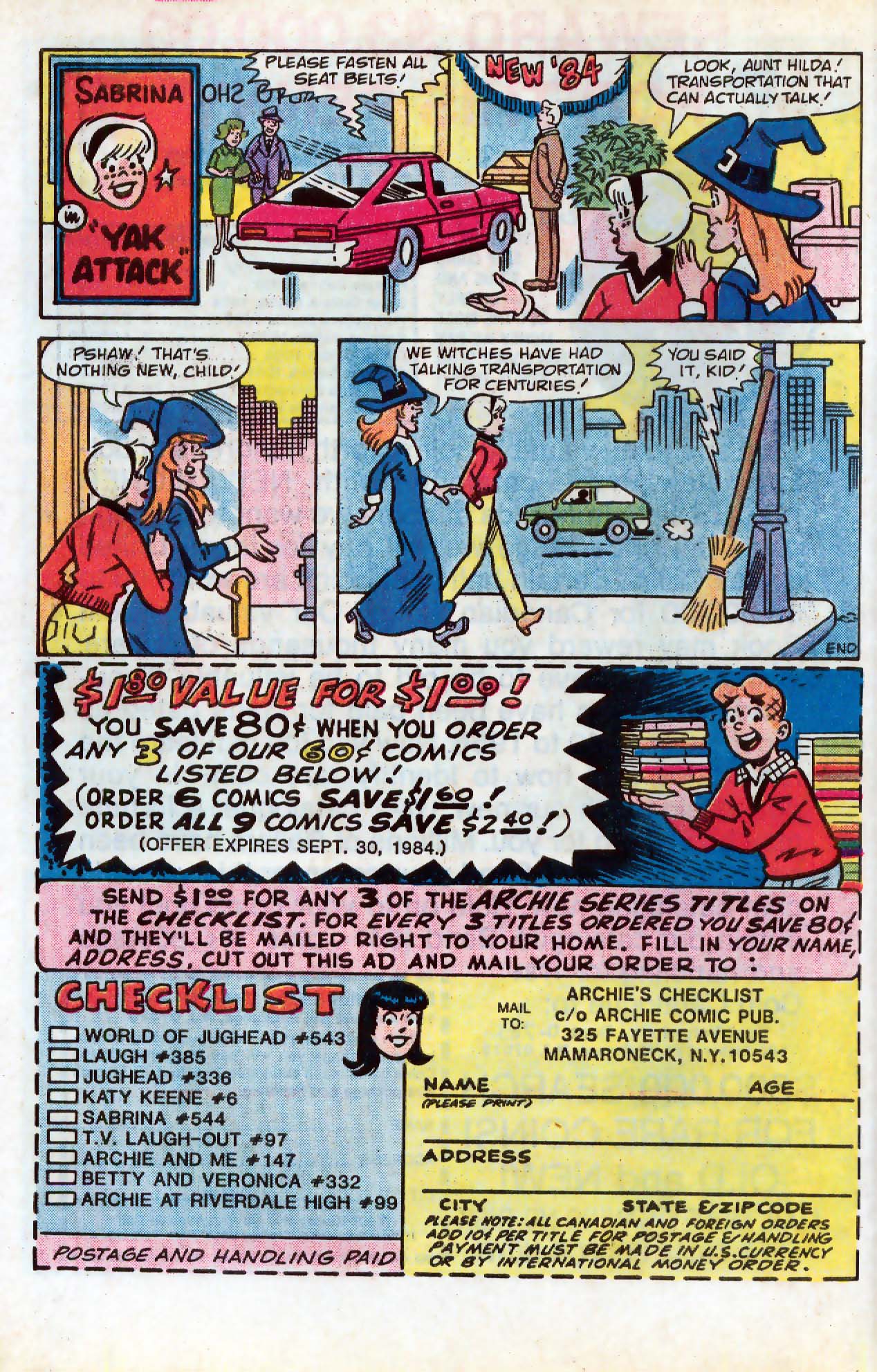 Read online Archie (1960) comic -  Issue #331 - 8