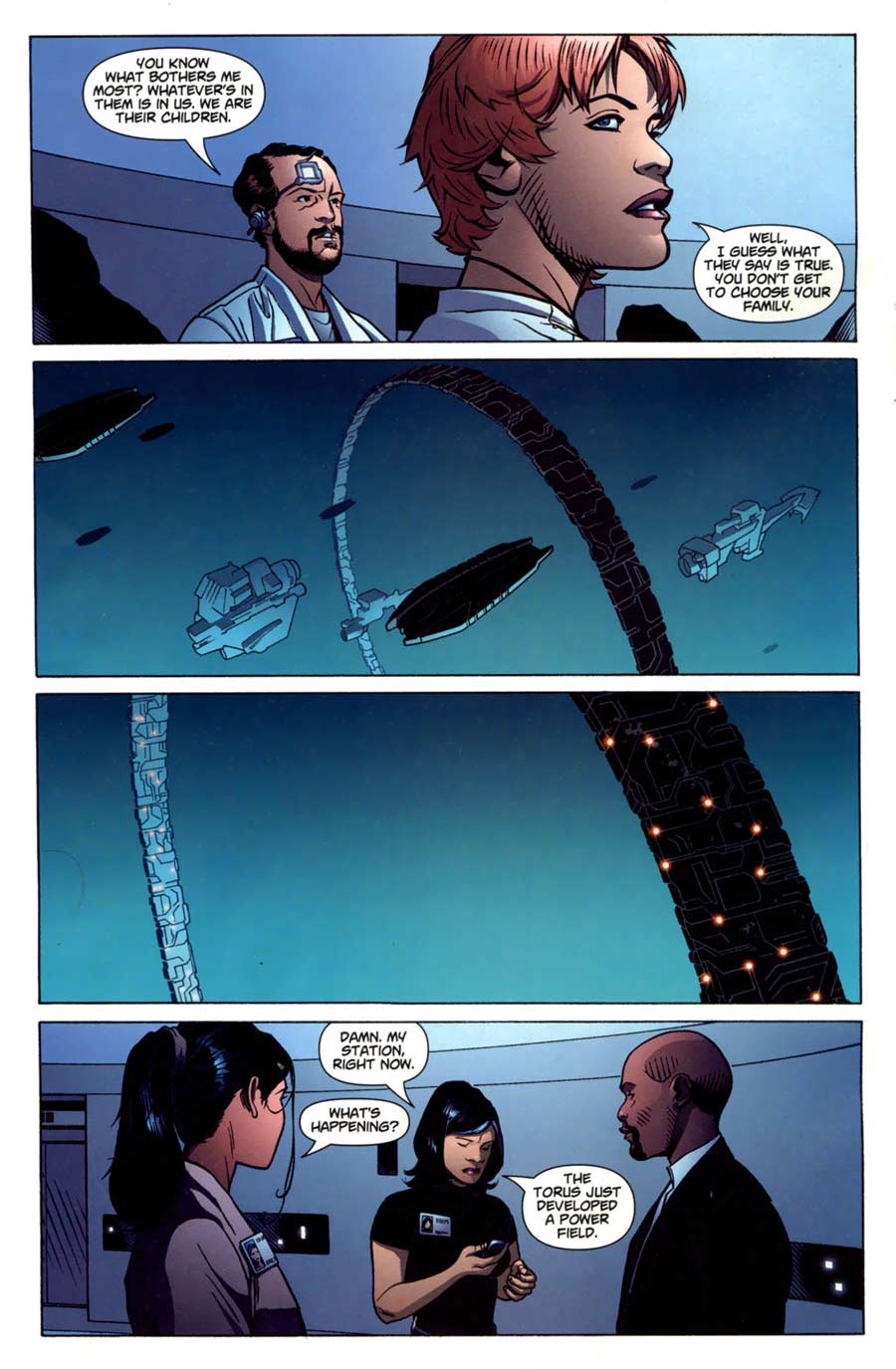 Read online Ocean comic -  Issue #5 - 6