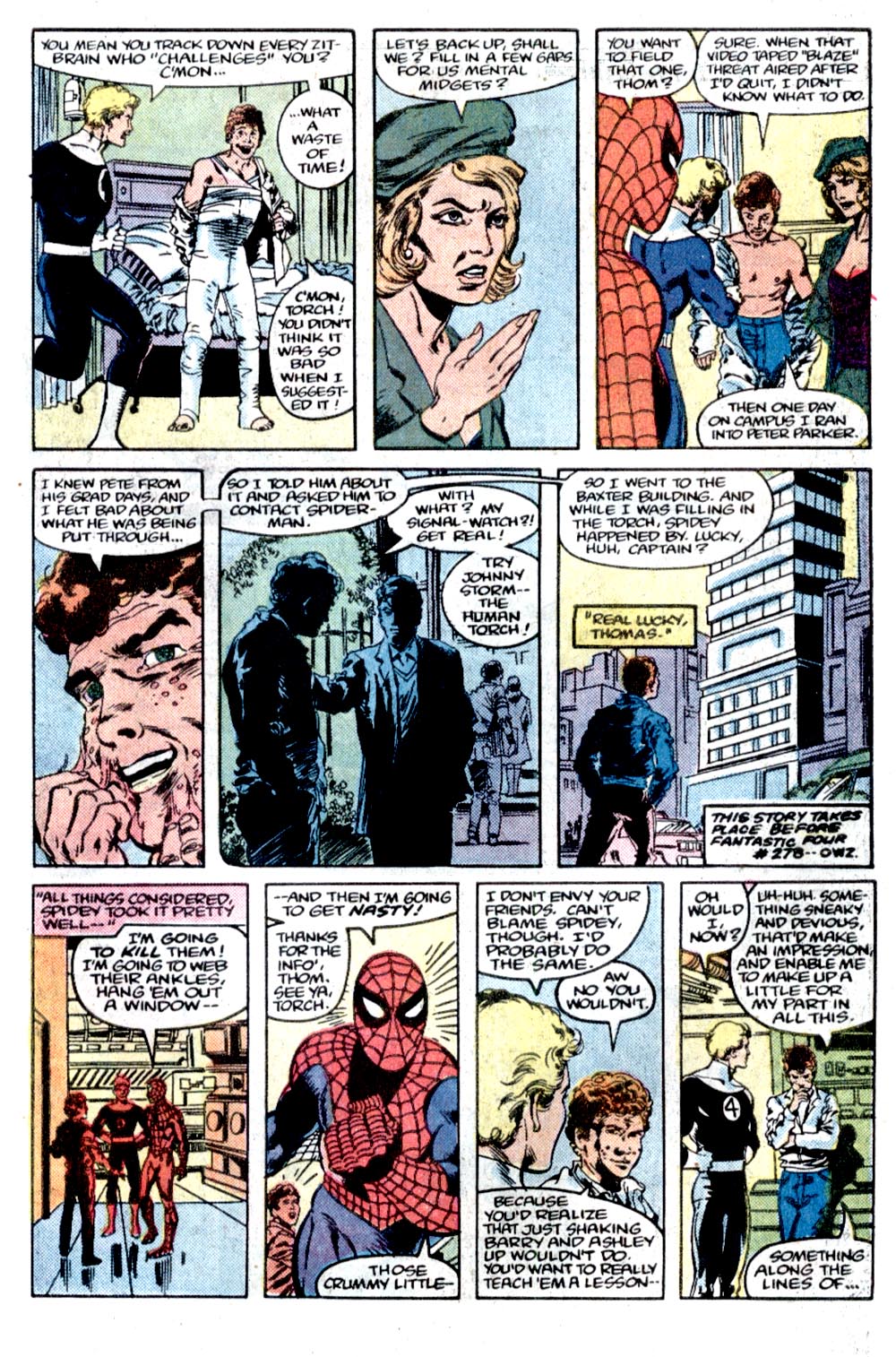 Read online The Spectacular Spider-Man (1976) comic -  Issue #103 - 22