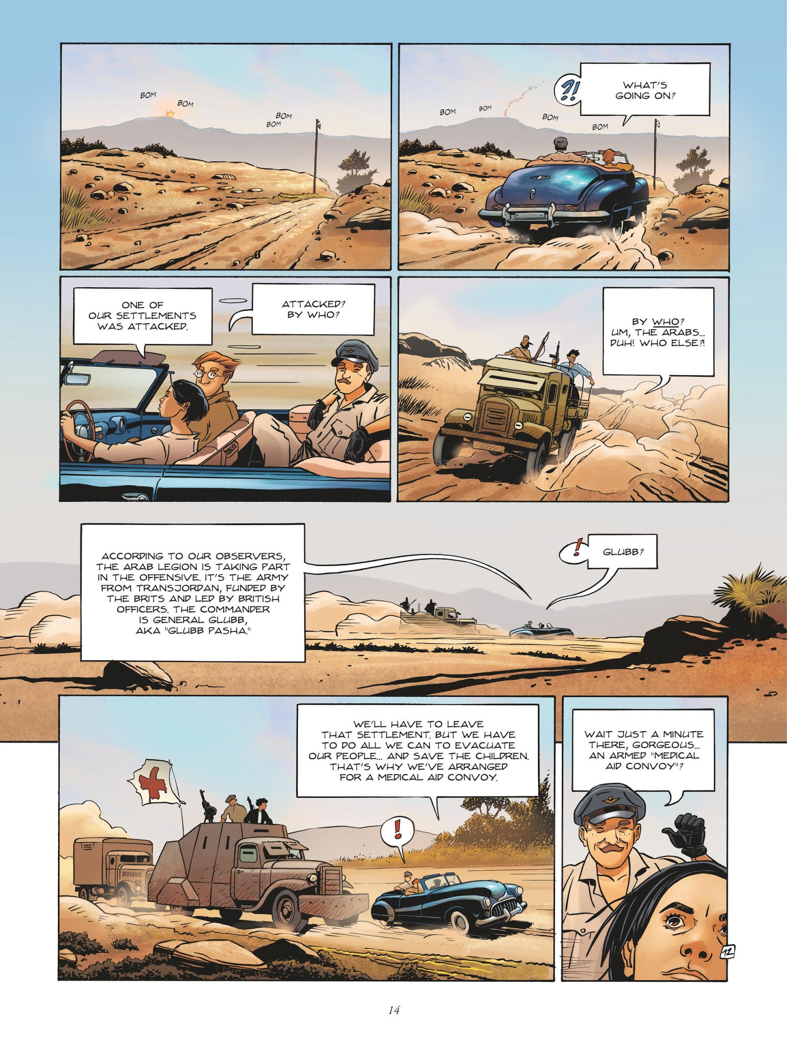 Read online The Jewish Brigade comic -  Issue #3 - 14