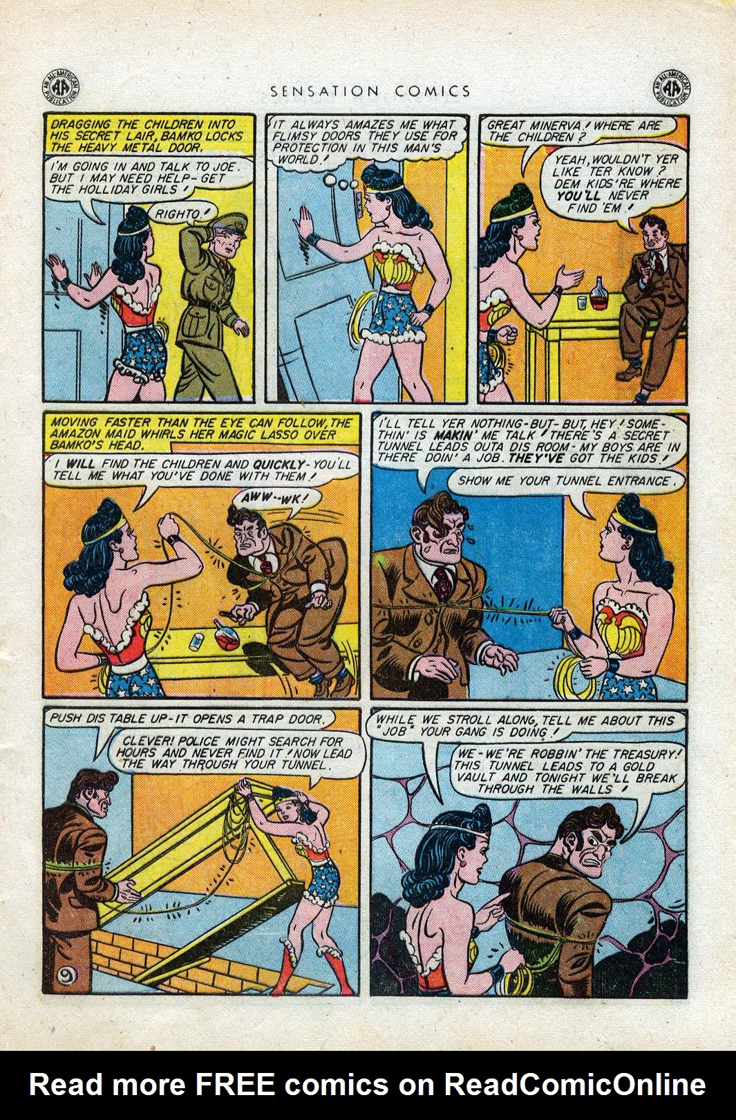 Read online Sensation (Mystery) Comics comic -  Issue #38 - 11