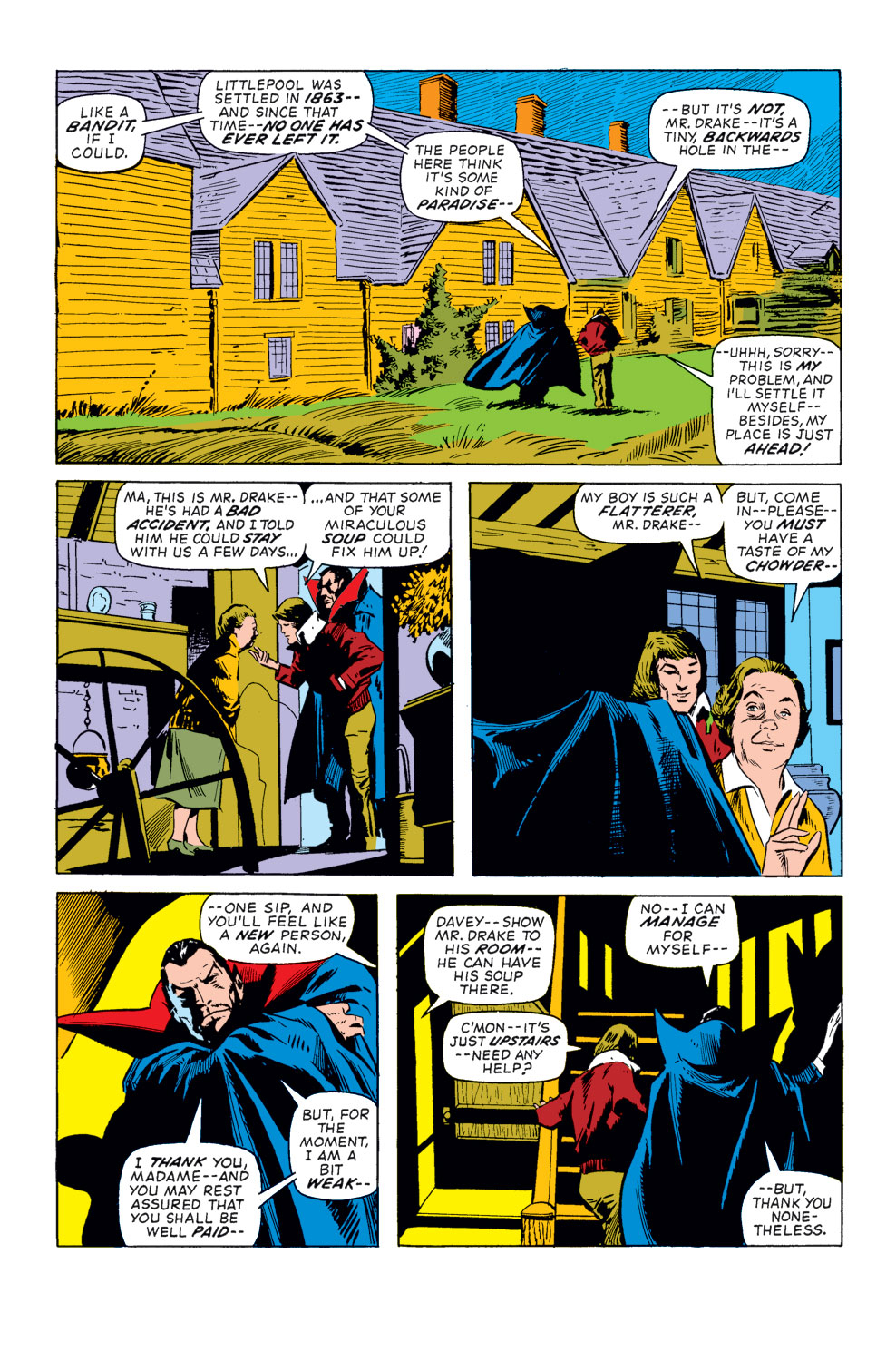 Read online Tomb of Dracula (1972) comic -  Issue #9 - 12