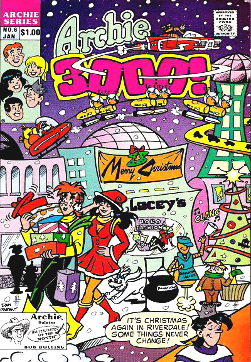 Read online Archie 3000! (1989) comic -  Issue #6 - 1