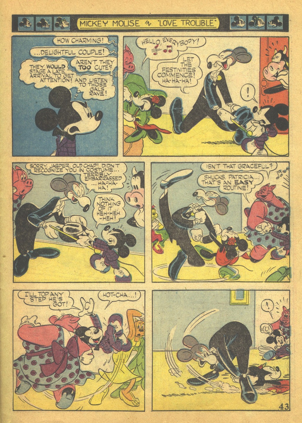 Read online Walt Disney's Comics and Stories comic -  Issue #37 - 45