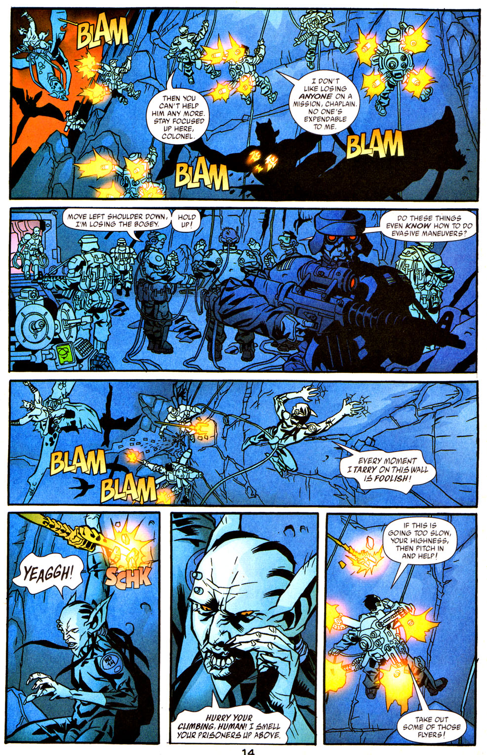 Read online Human Defense Corps comic -  Issue #5 - 15