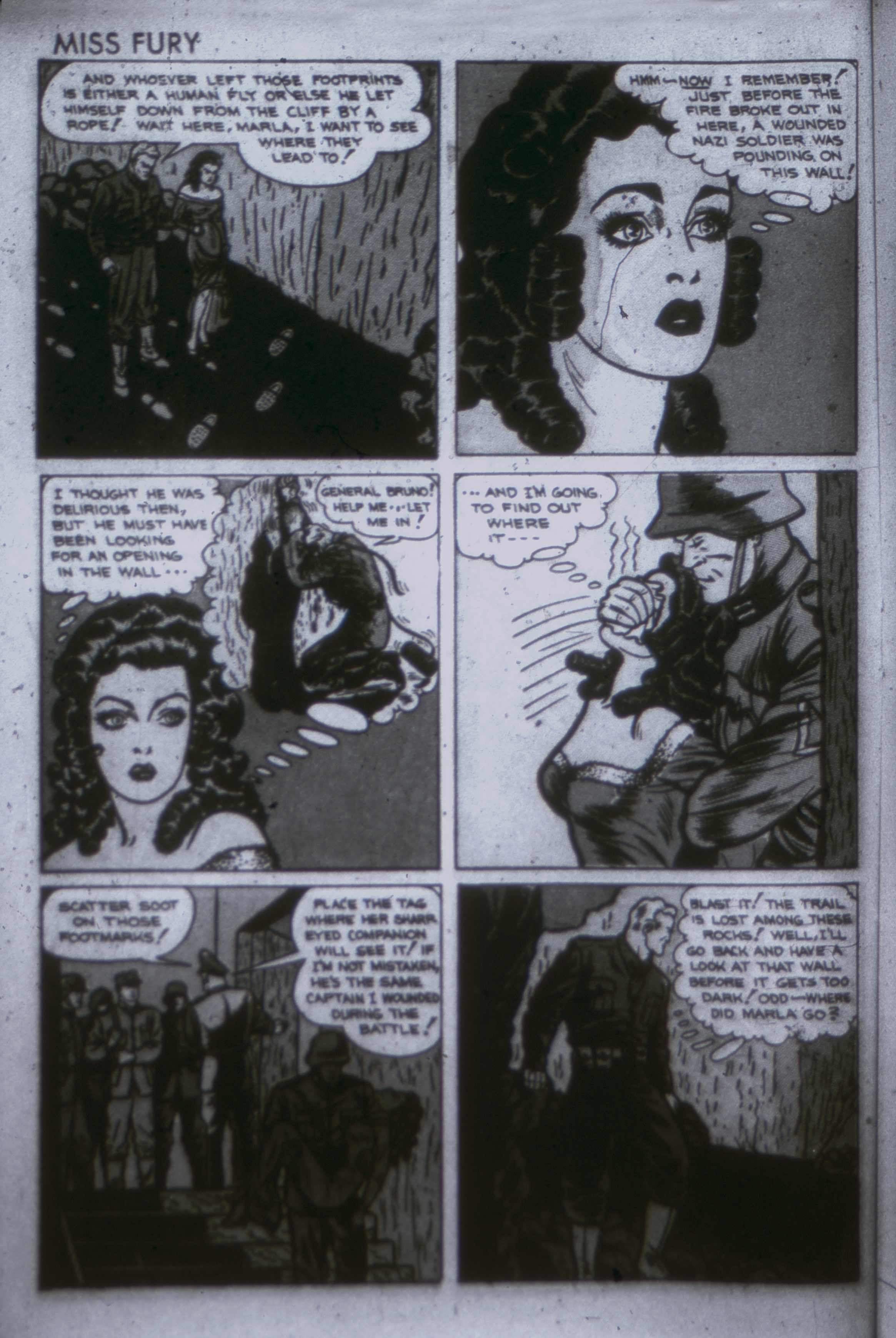 Read online Miss Fury (1942) comic -  Issue #5 - 22