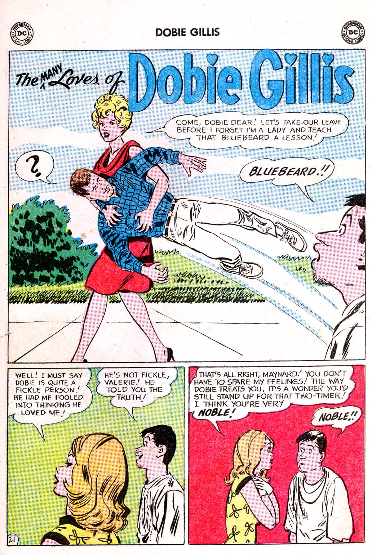 Read online Many Loves of Dobie Gillis comic -  Issue #21 - 27