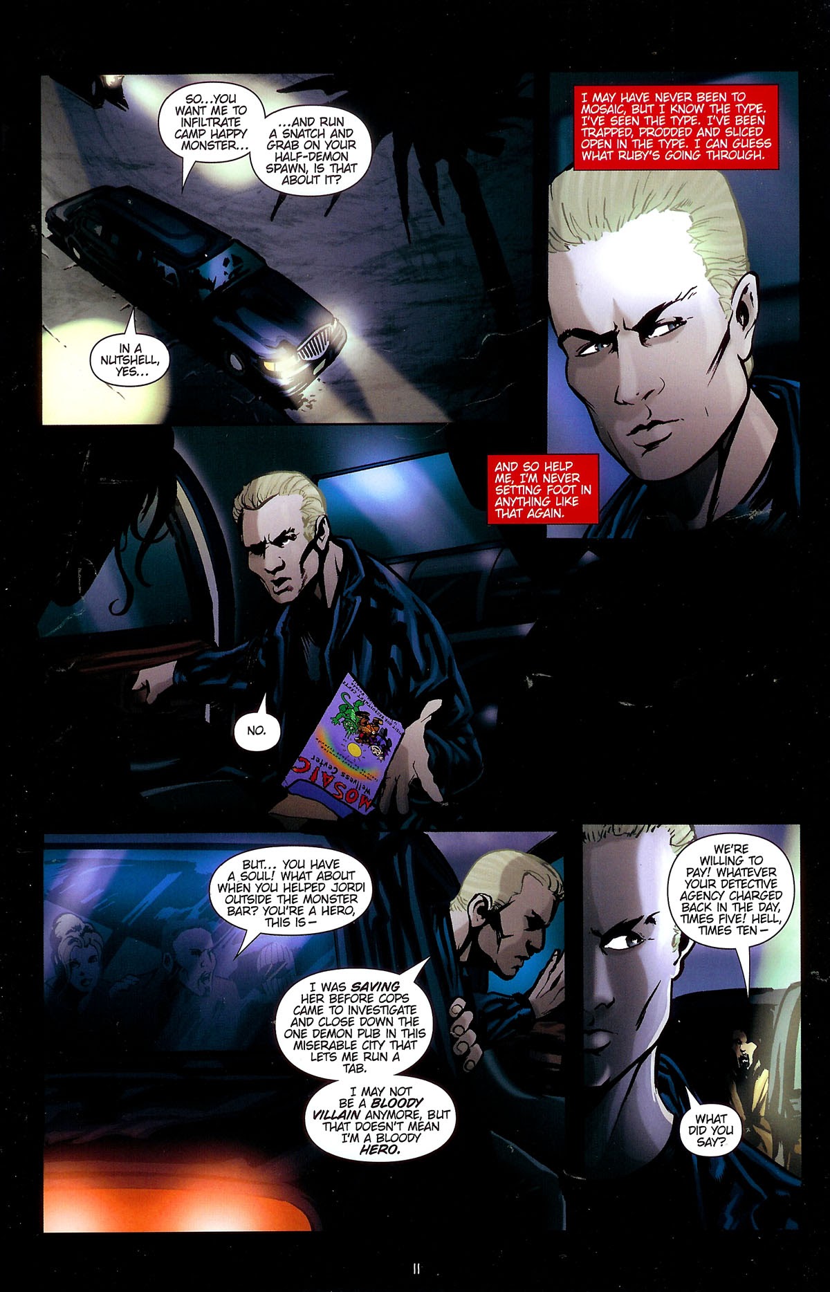Read online Spike: Asylum comic -  Issue #1 - 13