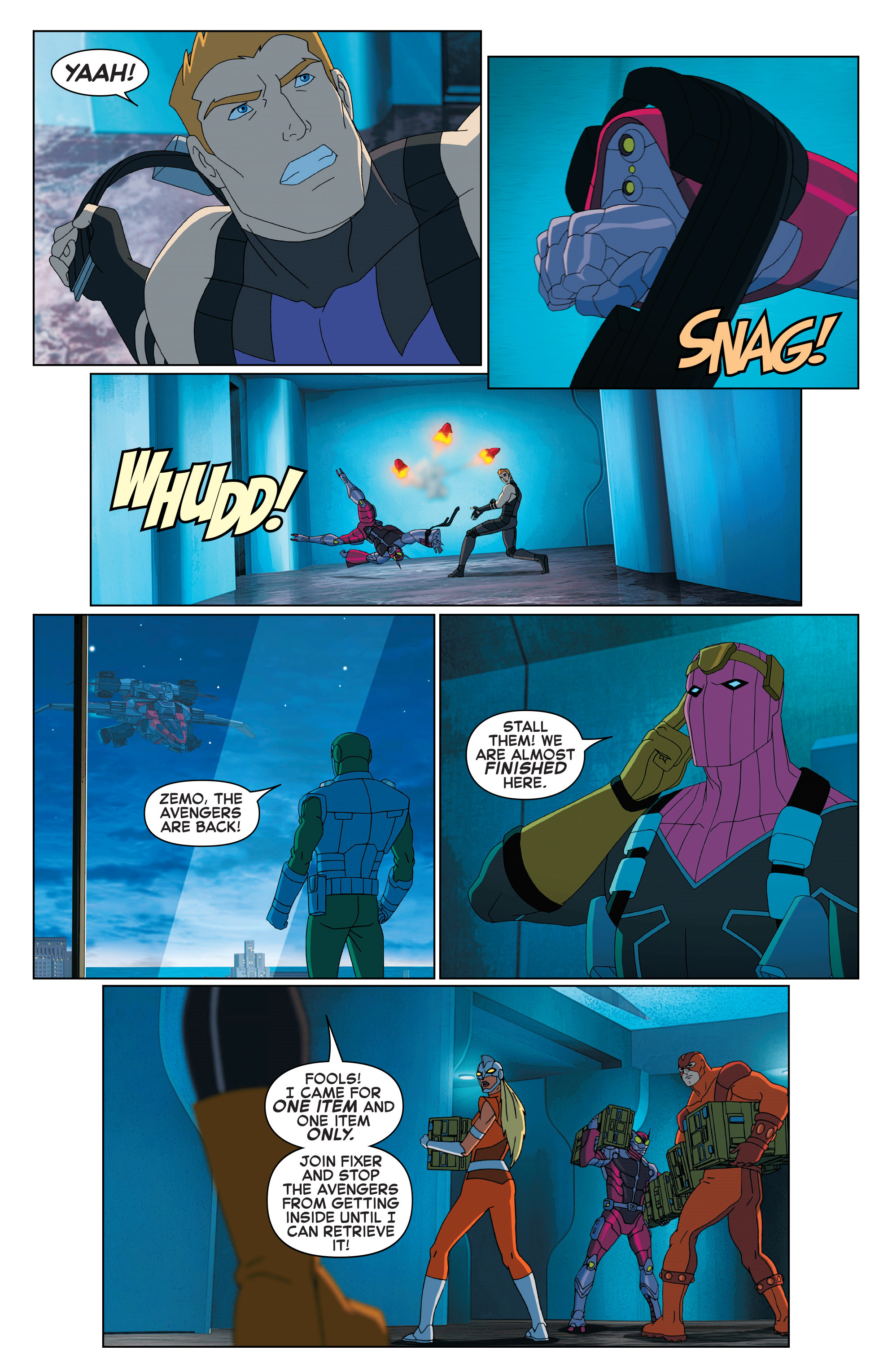 Read online Marvel Universe Avengers: Ultron Revolution comic -  Issue #5 - 12