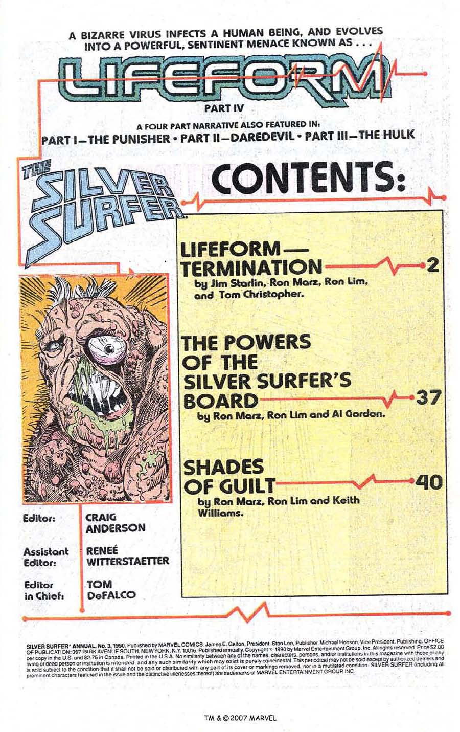 Read online Silver Surfer (1987) comic -  Issue # _Annual 3 - 3