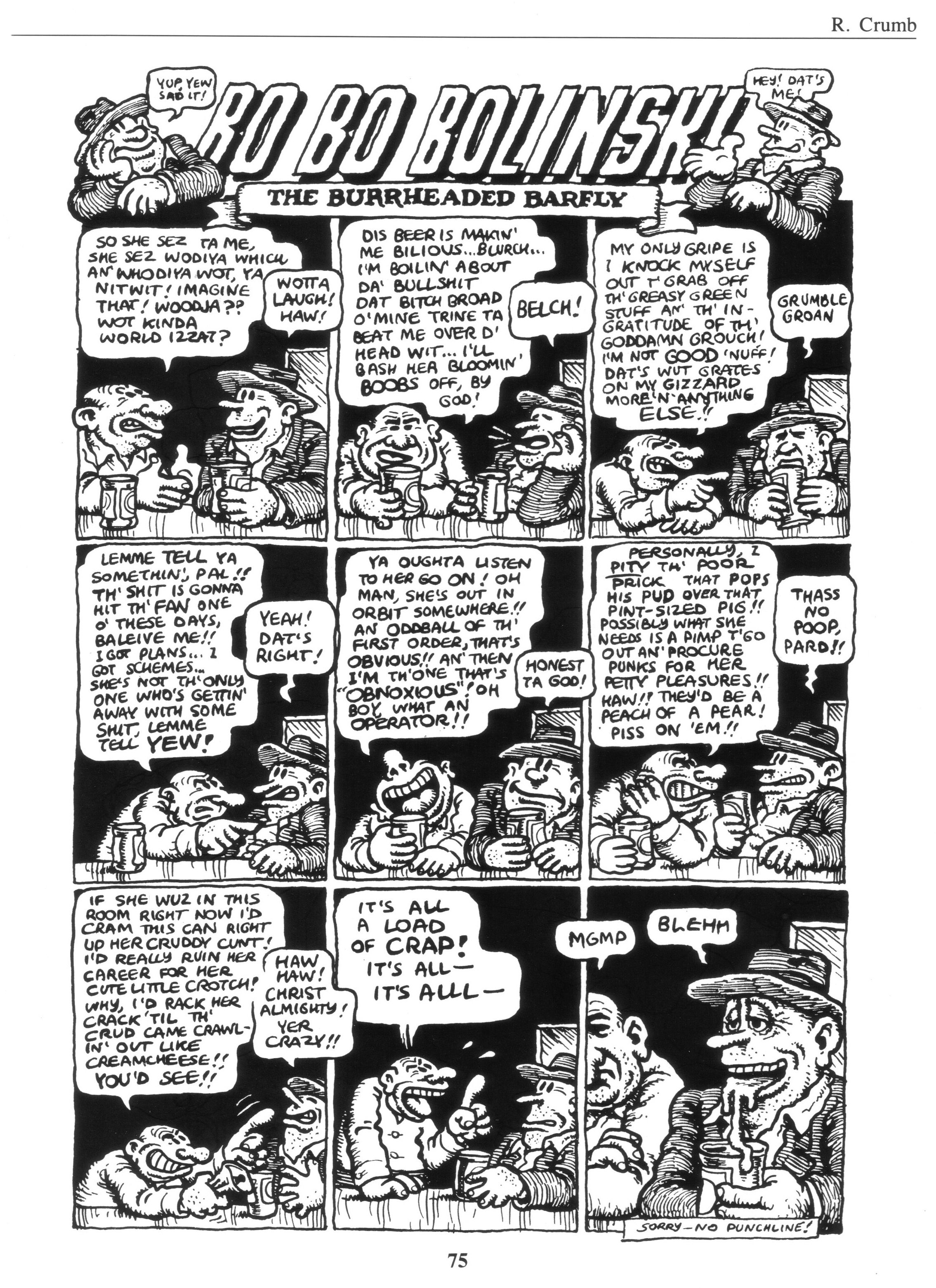 Read online The Complete Crumb Comics comic -  Issue # TPB 7 - 83