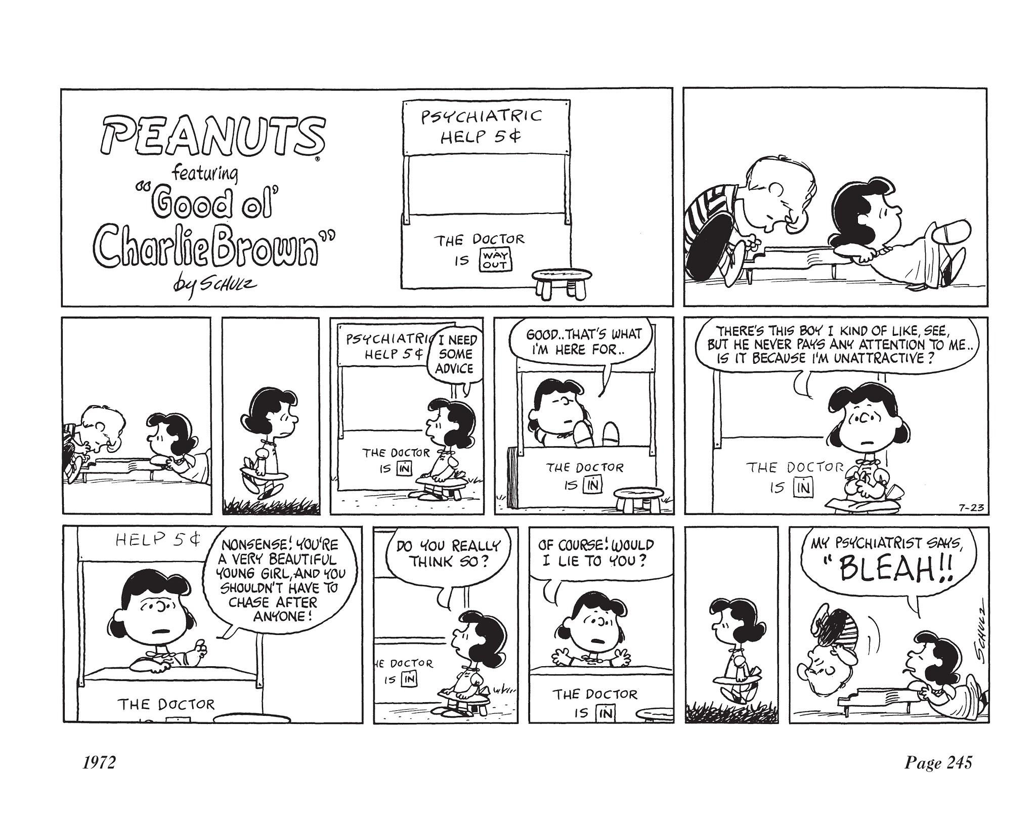Read online The Complete Peanuts comic -  Issue # TPB 11 - 260