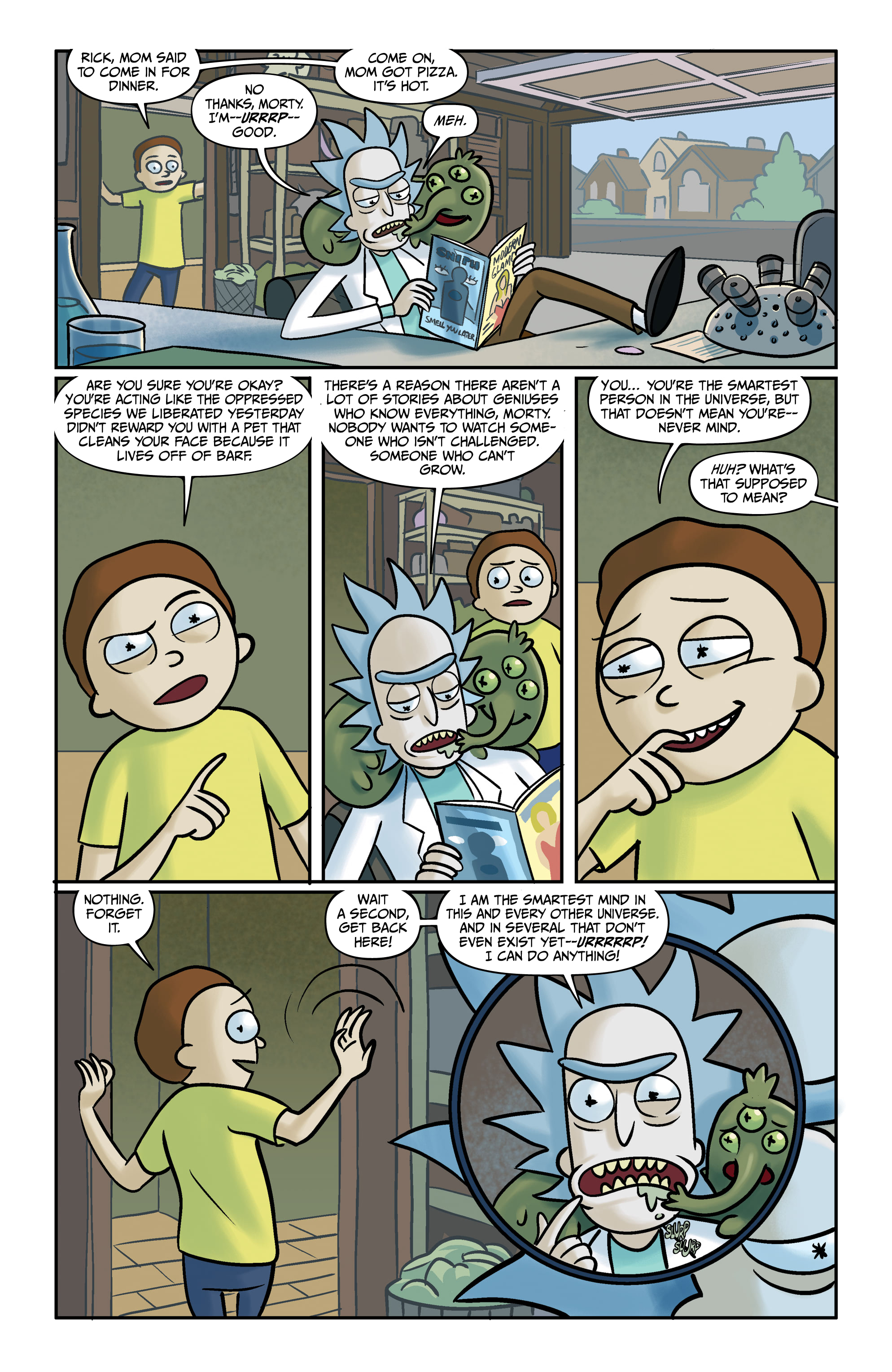 Read online Rick and Morty comic -  Issue #58 - 21