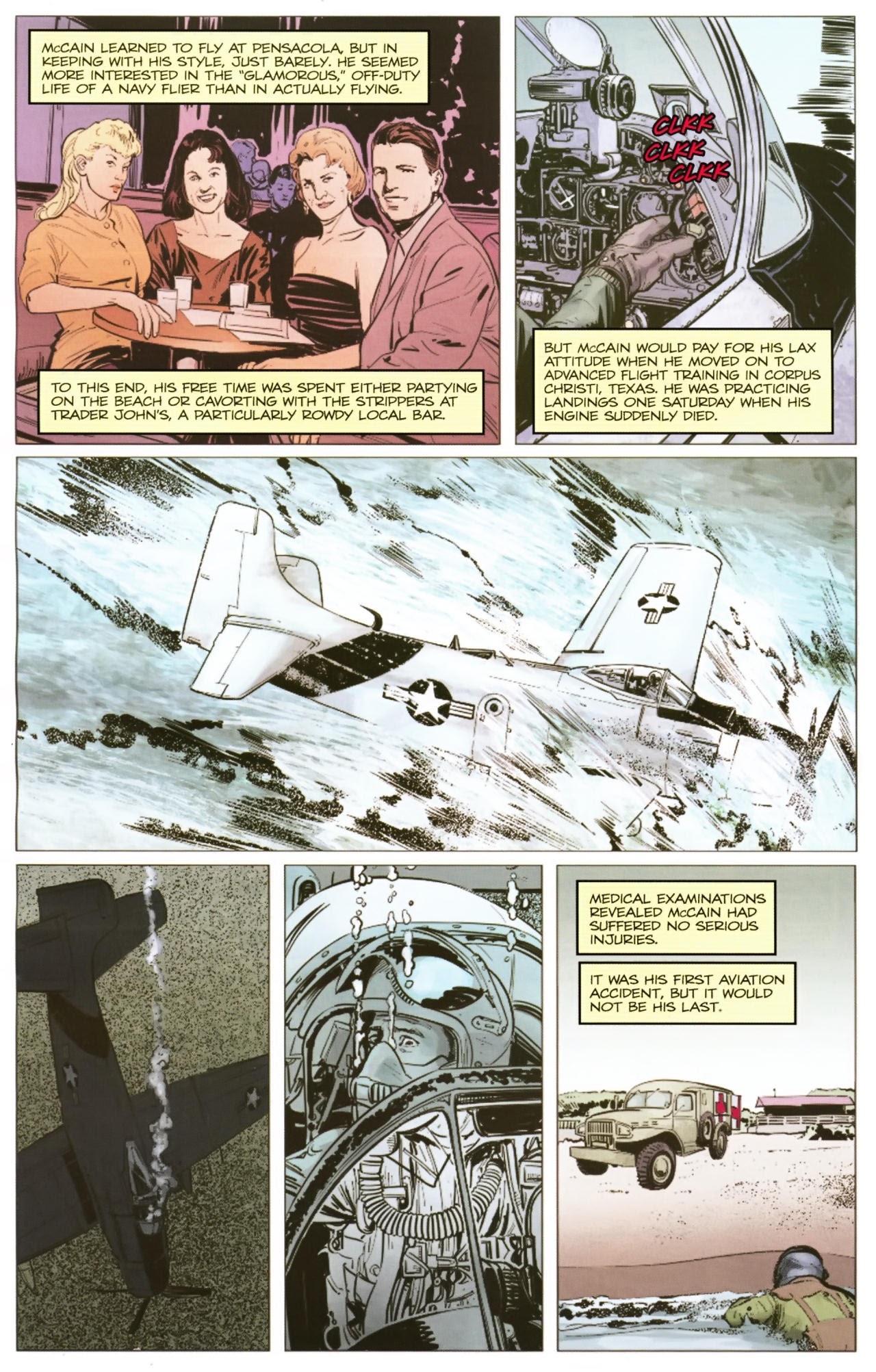 Read online Presidential Material: John McCain comic -  Issue # Full - 8