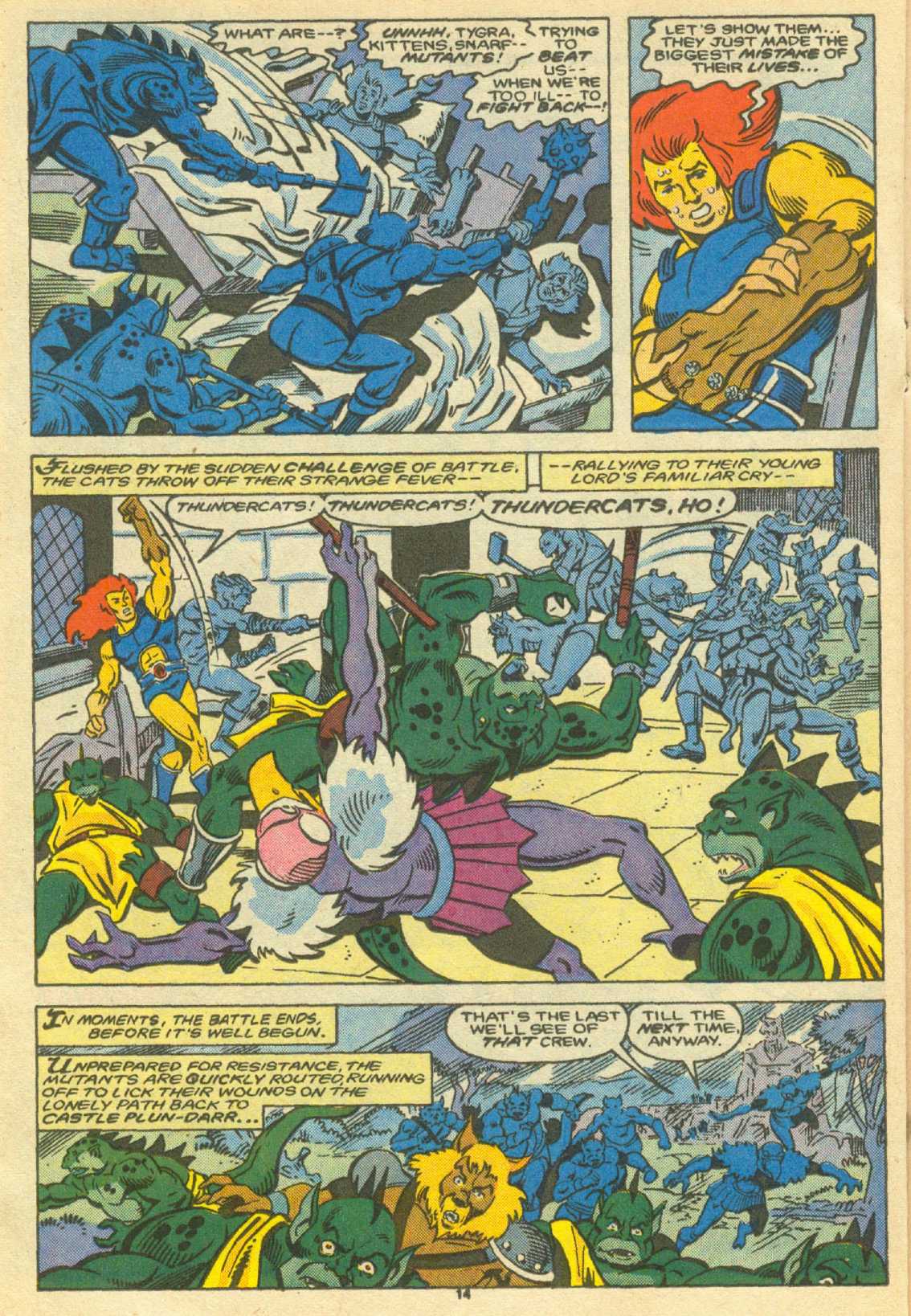 Read online ThunderCats (1985) comic -  Issue #10 - 15