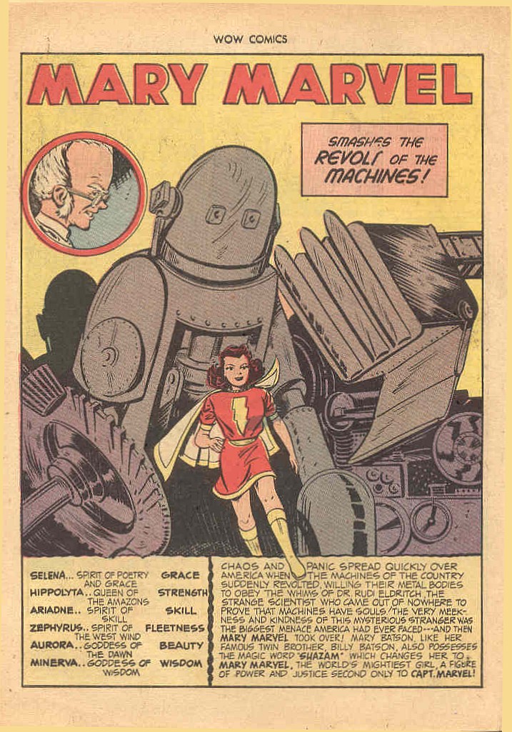 Read online Wow Comics comic -  Issue #26 - 4