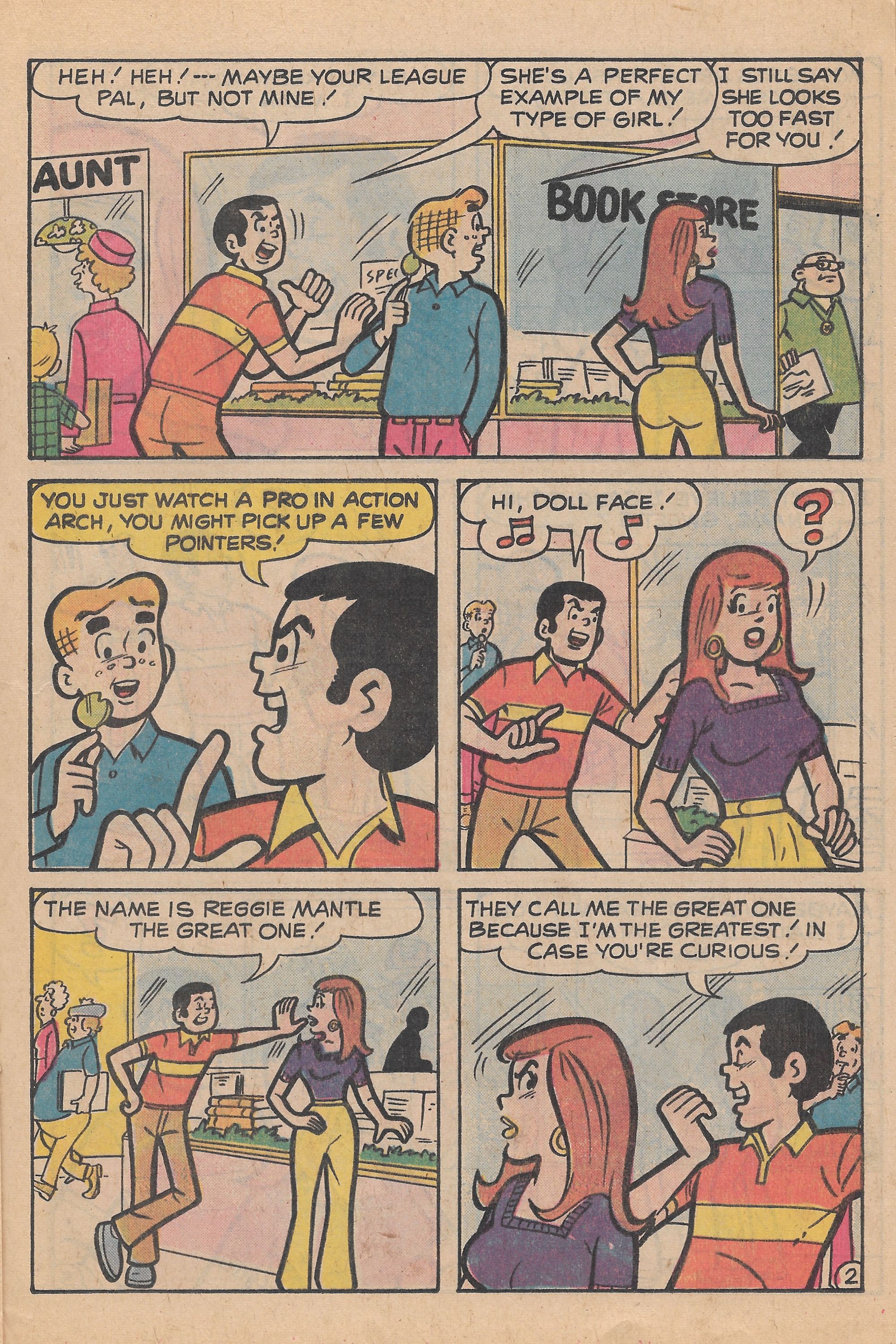 Read online Reggie and Me (1966) comic -  Issue #99 - 21