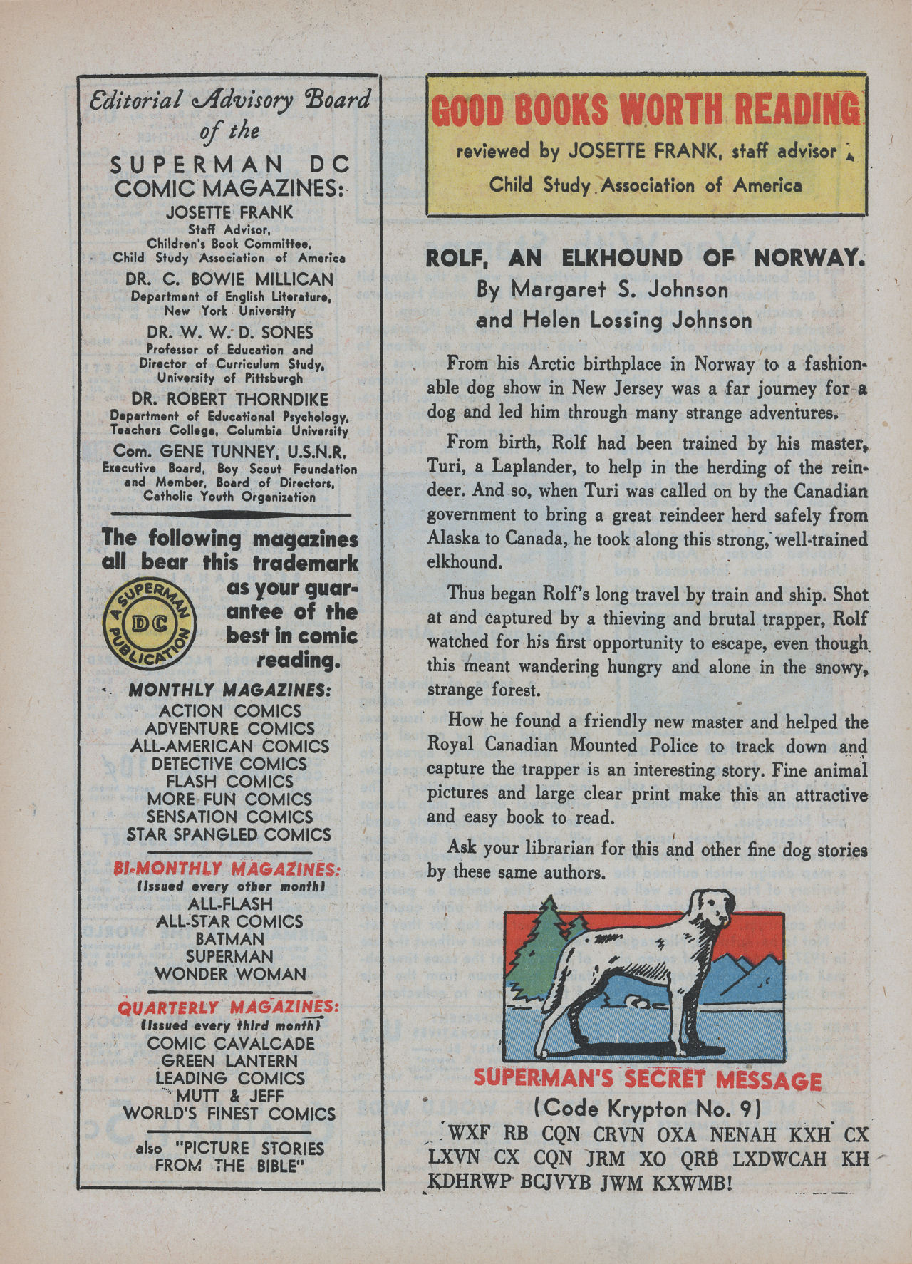 Read online Detective Comics (1937) comic -  Issue #70 - 52