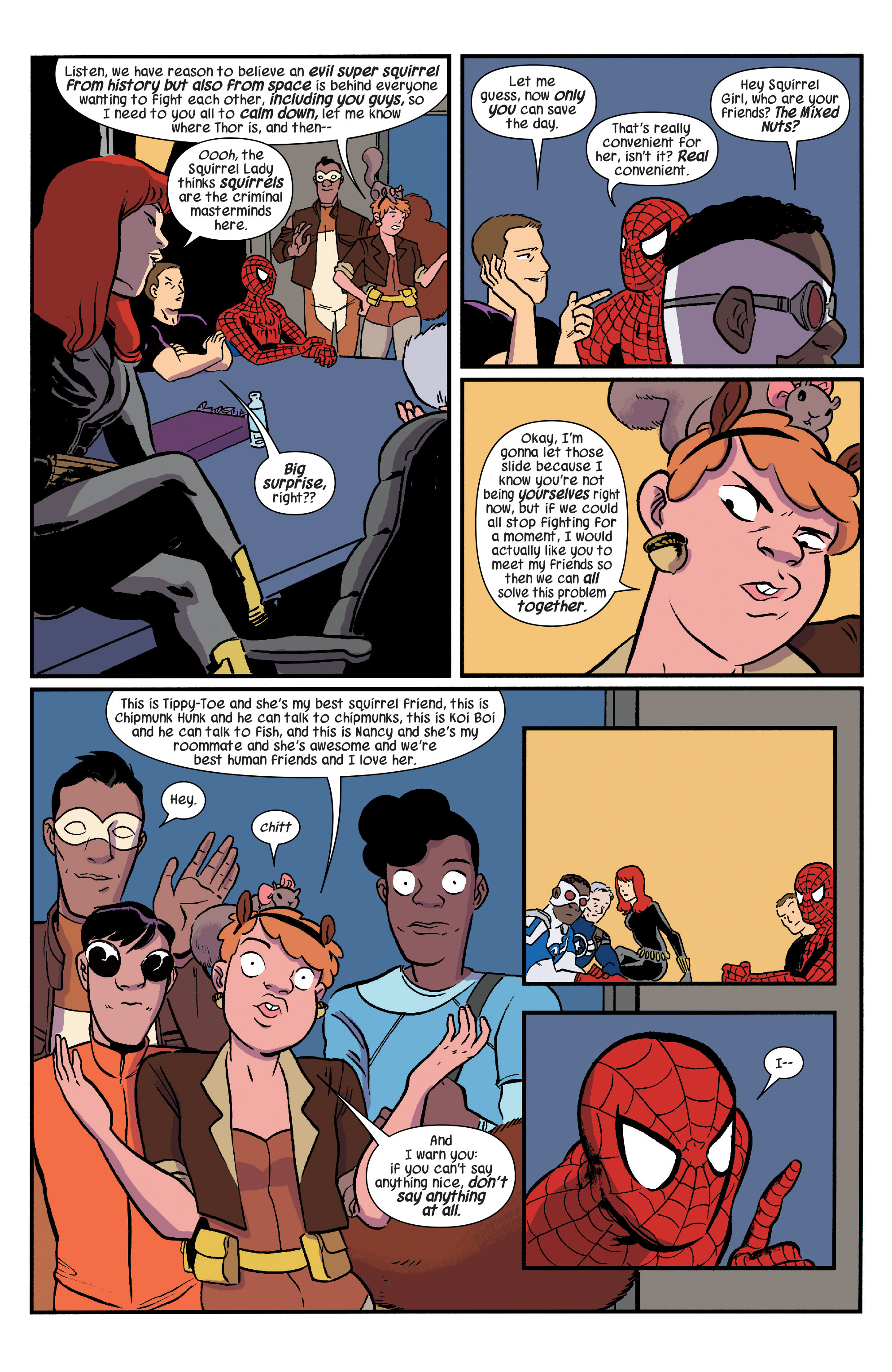 Read online The Unbeatable Squirrel Girl comic -  Issue #7 - 11