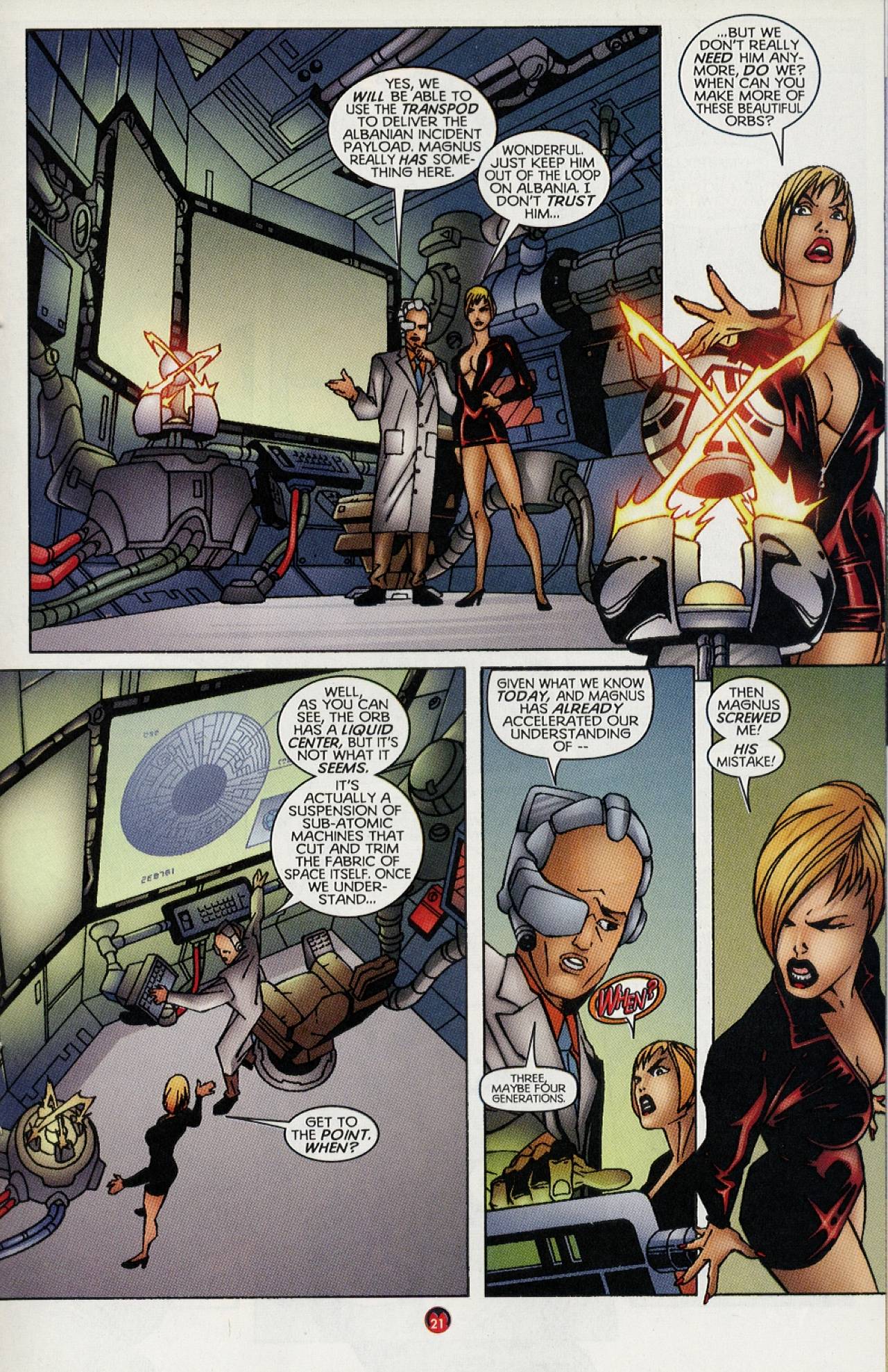 Read online Magnus Robot Fighter (1997) comic -  Issue #11 - 17