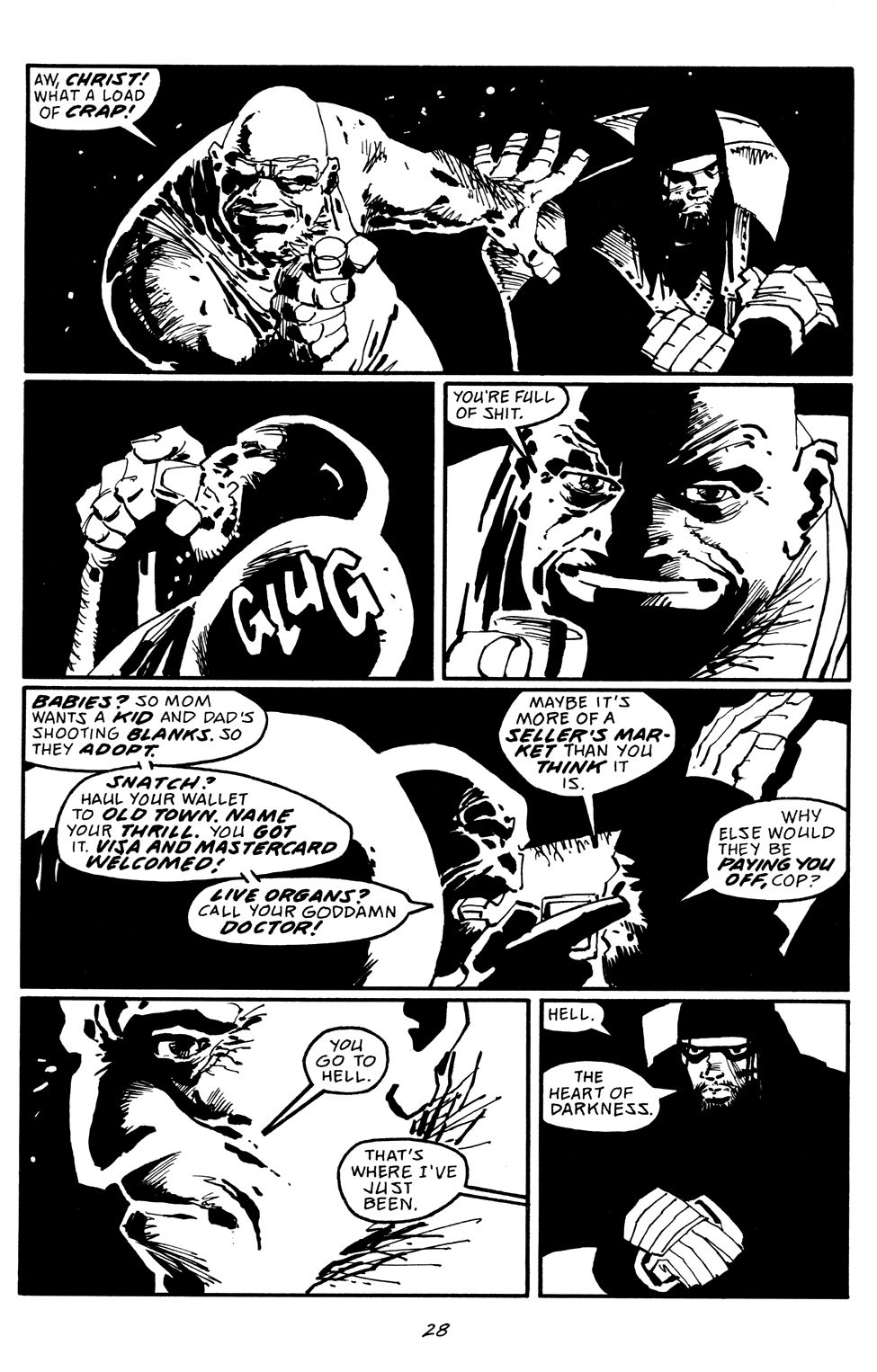 Read online Sin City: Hell and Back comic -  Issue #9 - 29