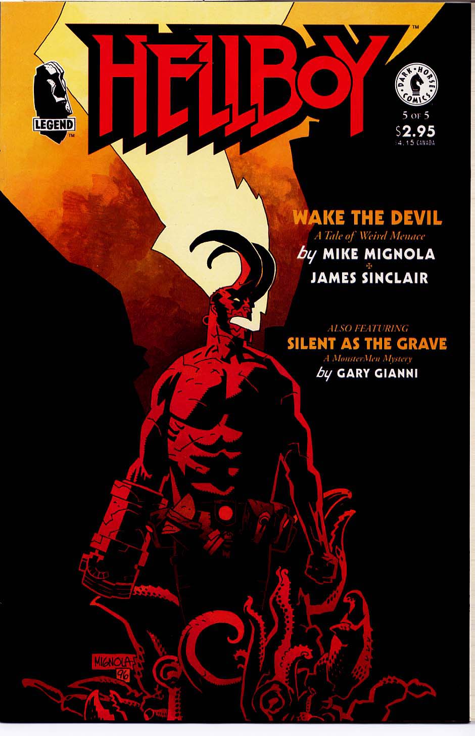 Read online Hellboy: Wake the Devil comic -  Issue #5 - 1