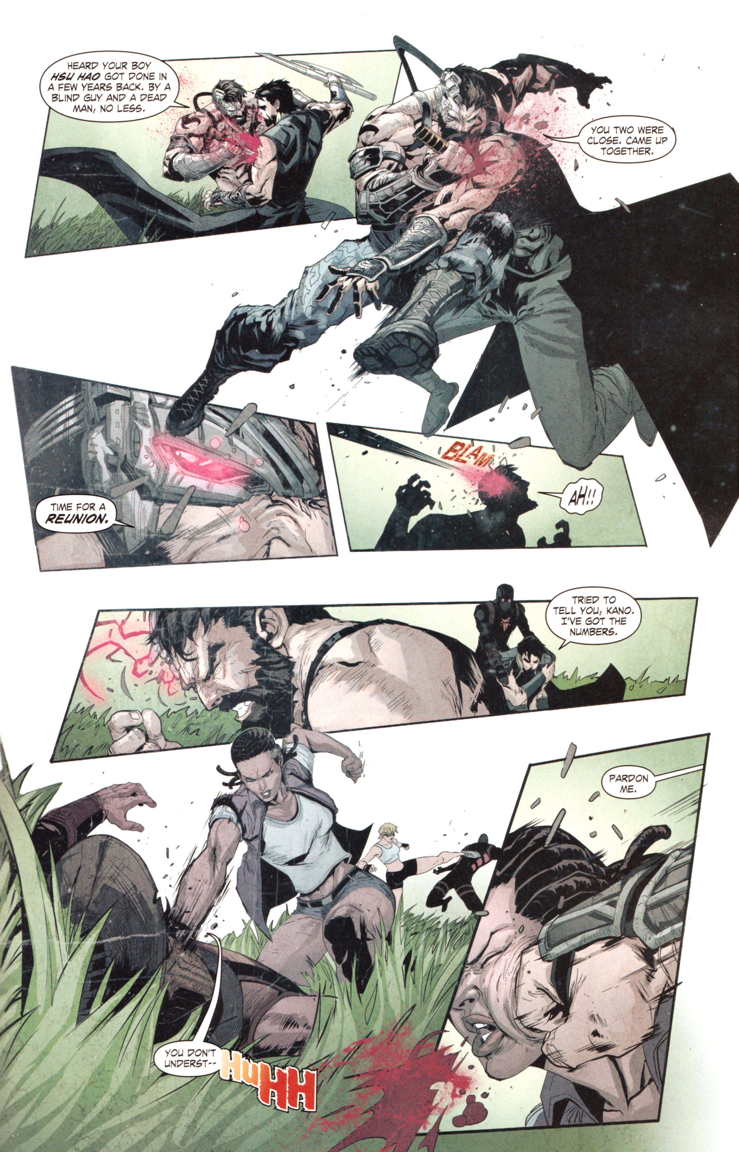 Read online Mortal Kombat X [II] comic -  Issue #4 - 31