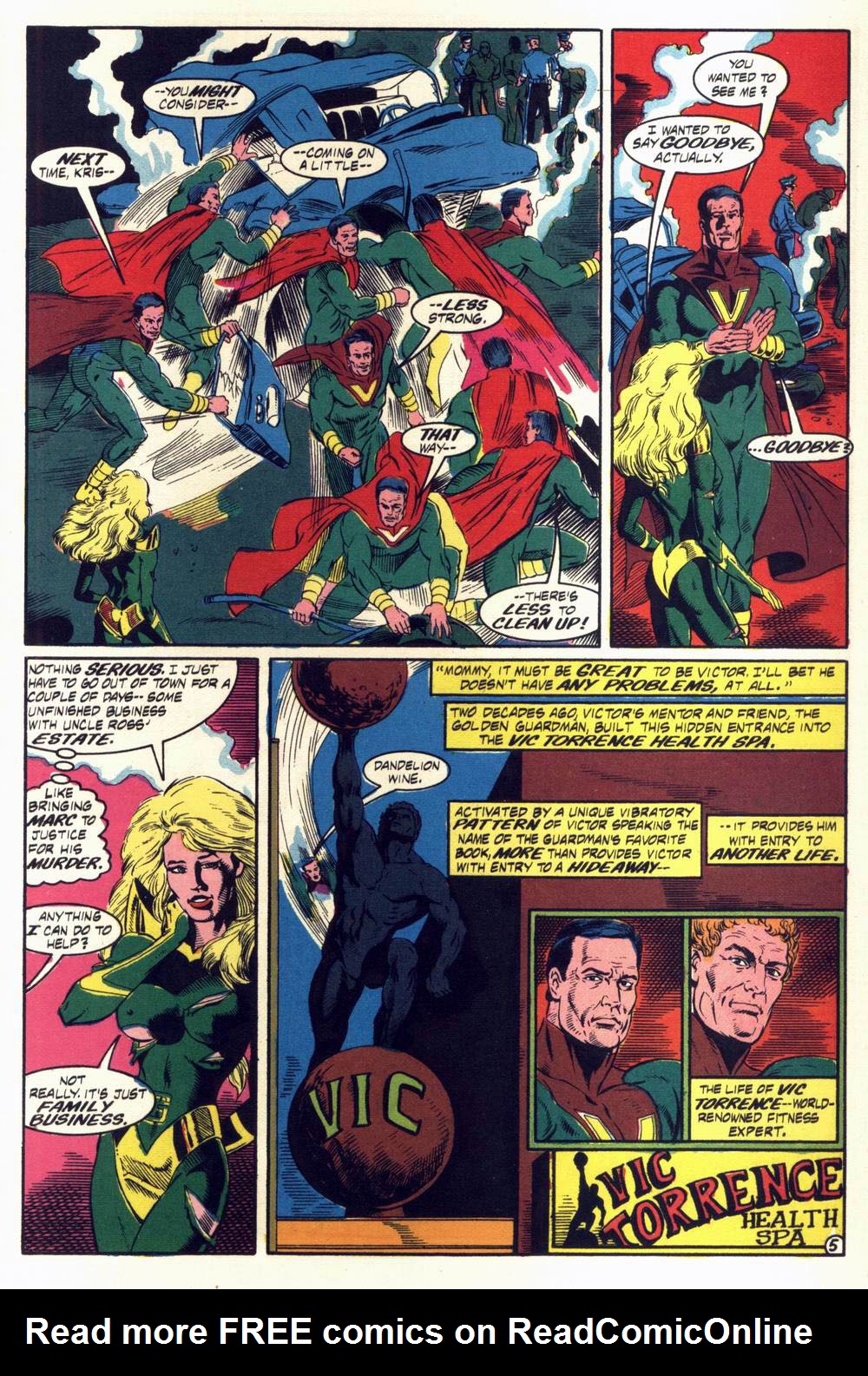 Read online Hero Alliance (1989) comic -  Issue #6 - 7