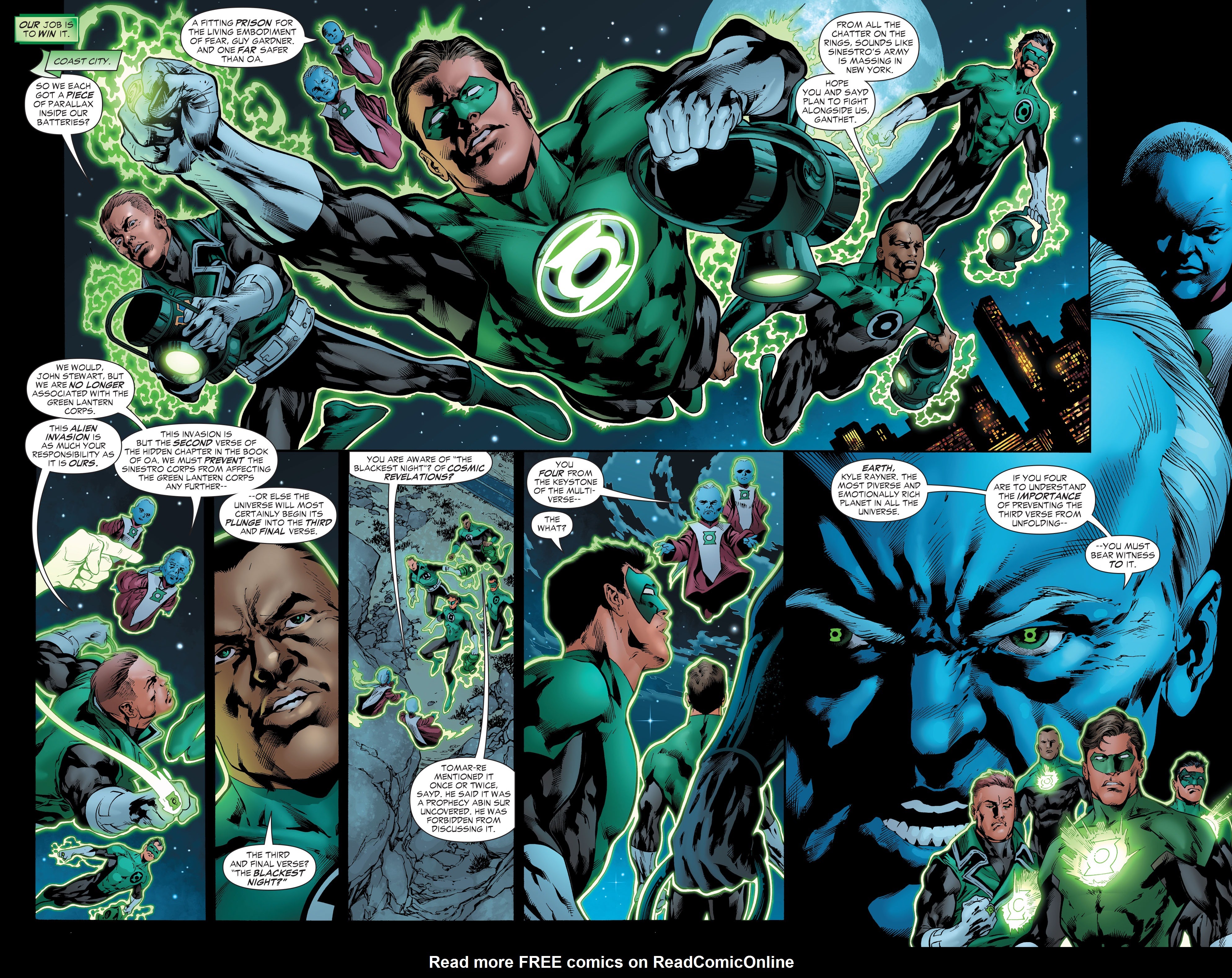 Read online Green Lantern by Geoff Johns comic -  Issue # TPB 3 (Part 4) - 10