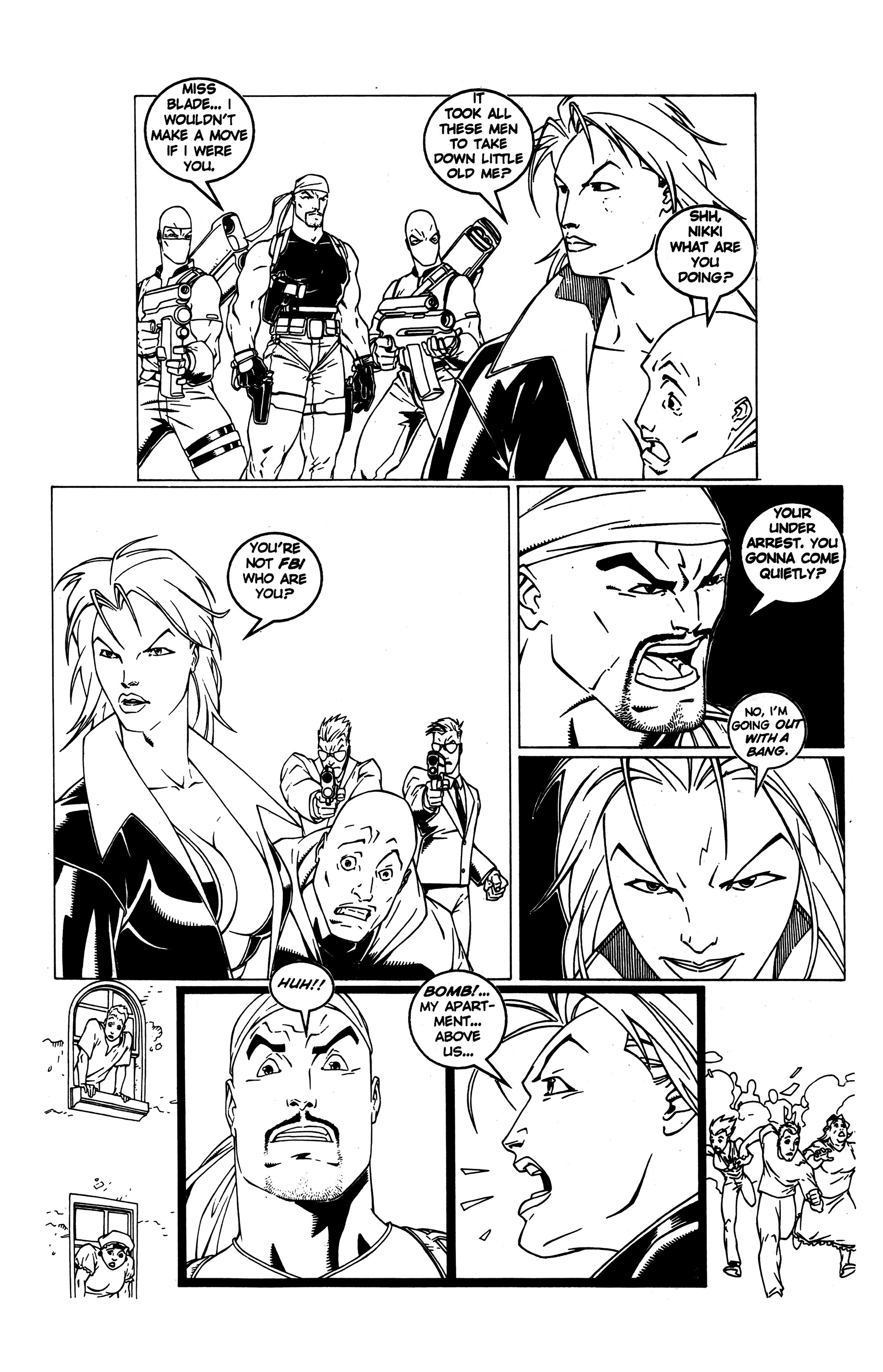 Read online Nikki Blade: Revenge comic -  Issue # Full - 13