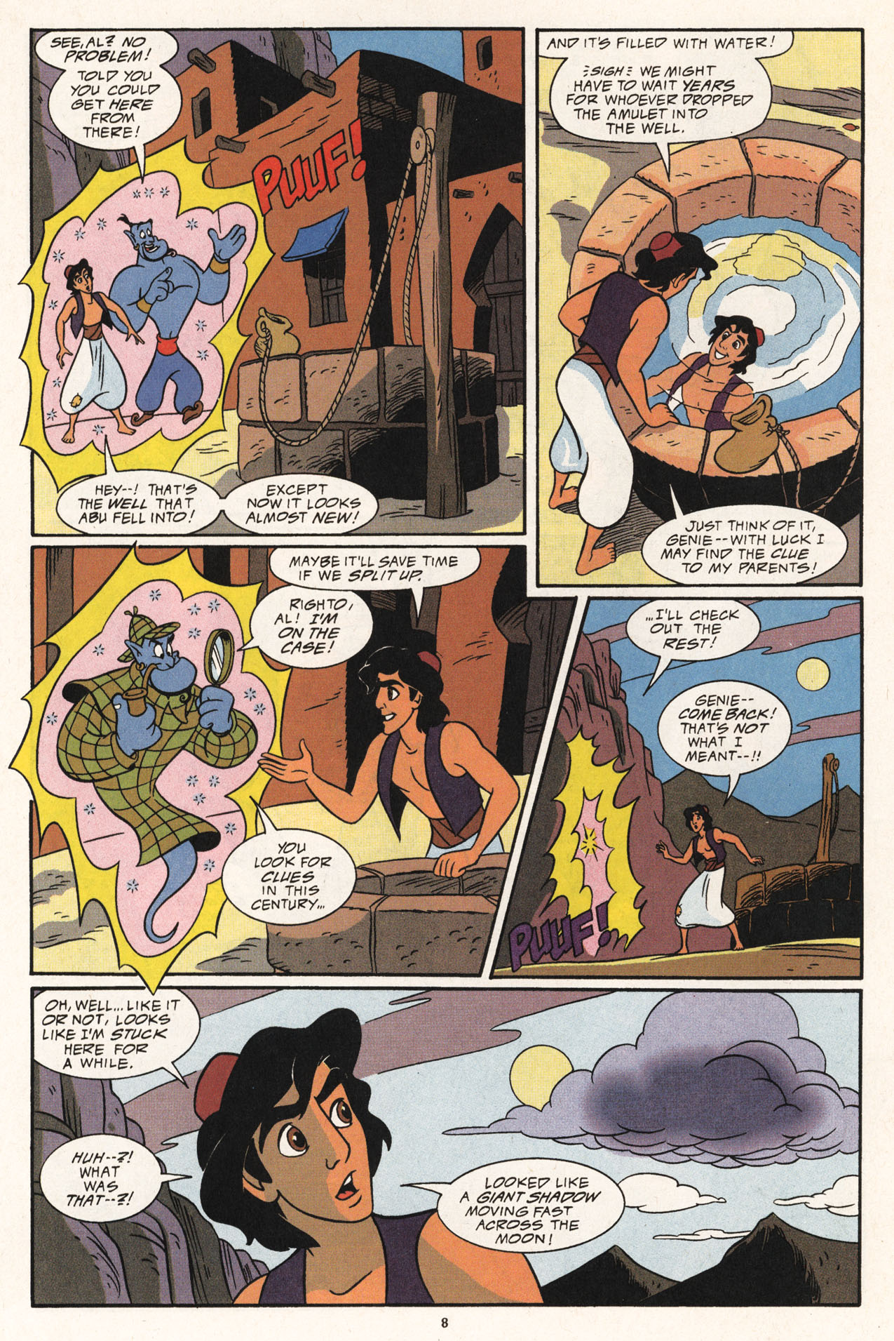 Read online Disney's Aladdin comic -  Issue #6 - 10