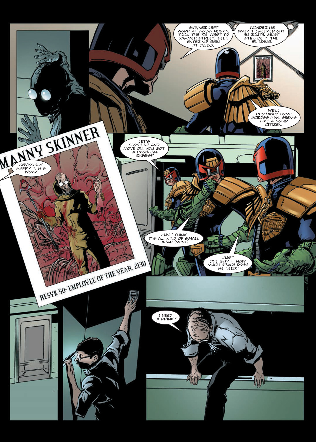 Read online Judge Dredd: Day of Chaos - The Fourth Faction comic -  Issue # TPB (Part 1) - 22