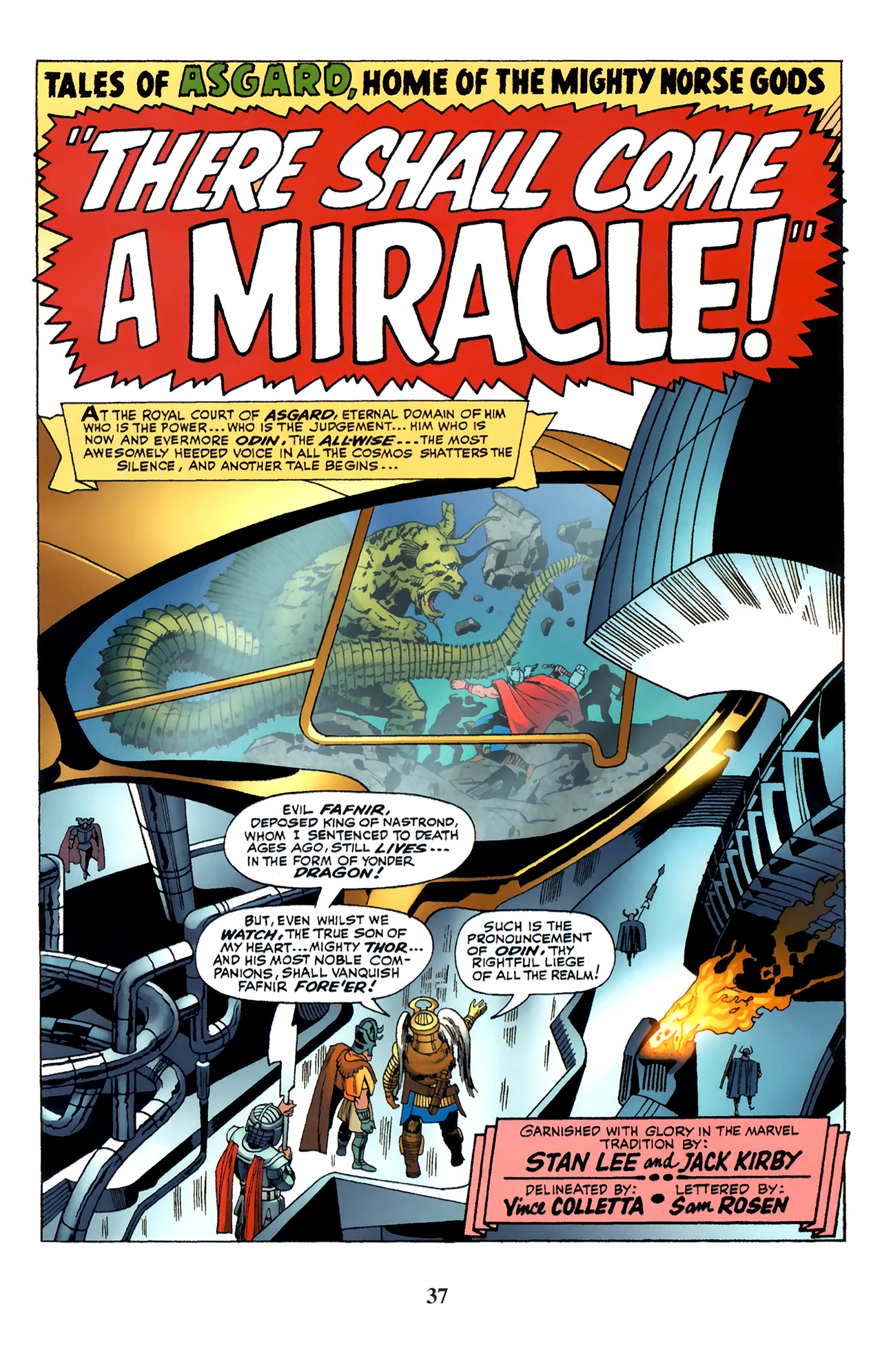 Read online Thor: Tales of Asgard by Stan Lee & Jack Kirby comic -  Issue #5 - 39