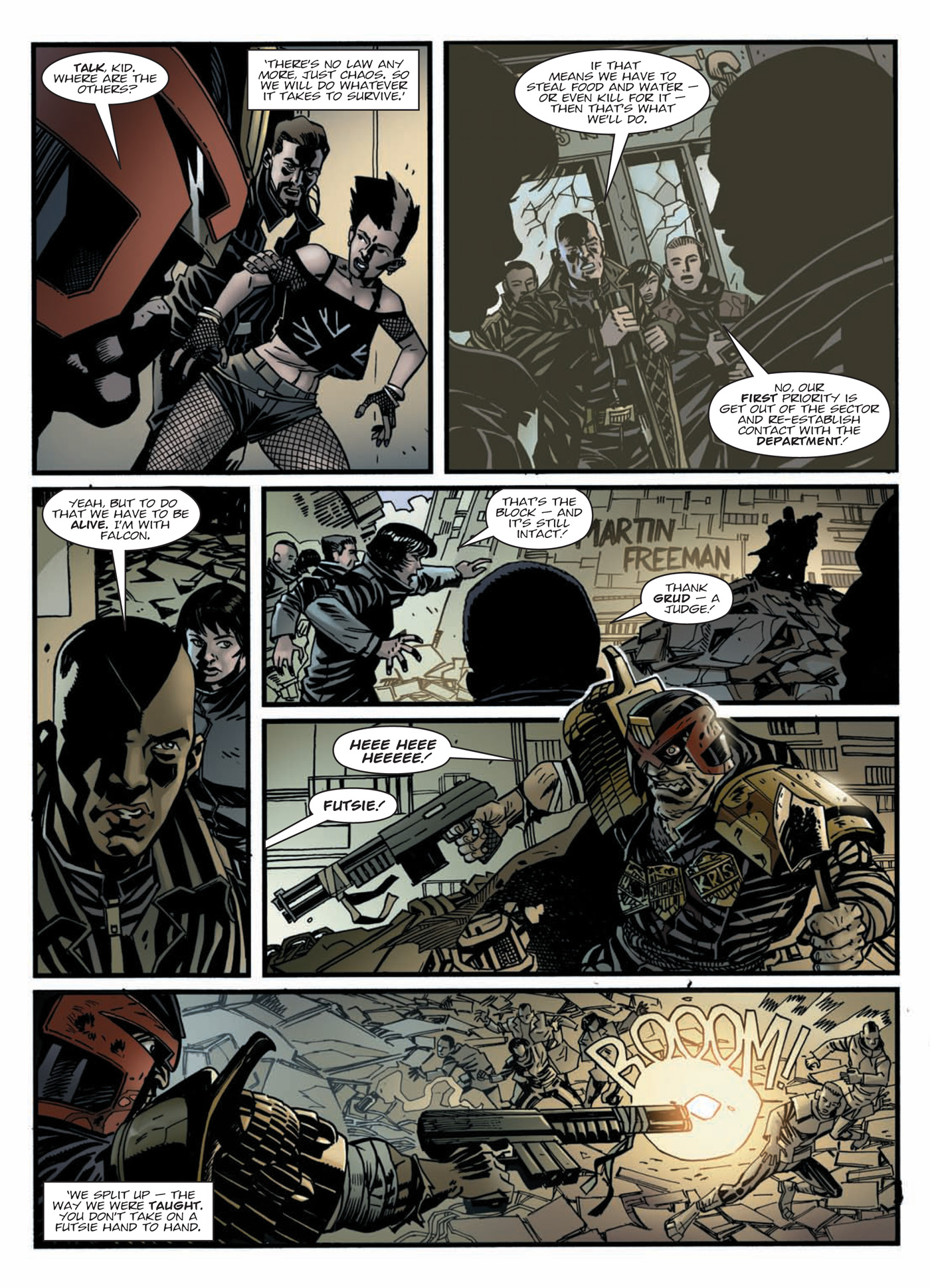 Read online Judge Dredd: Day of Chaos: Fallout comic -  Issue # TPB (Part 2) - 36