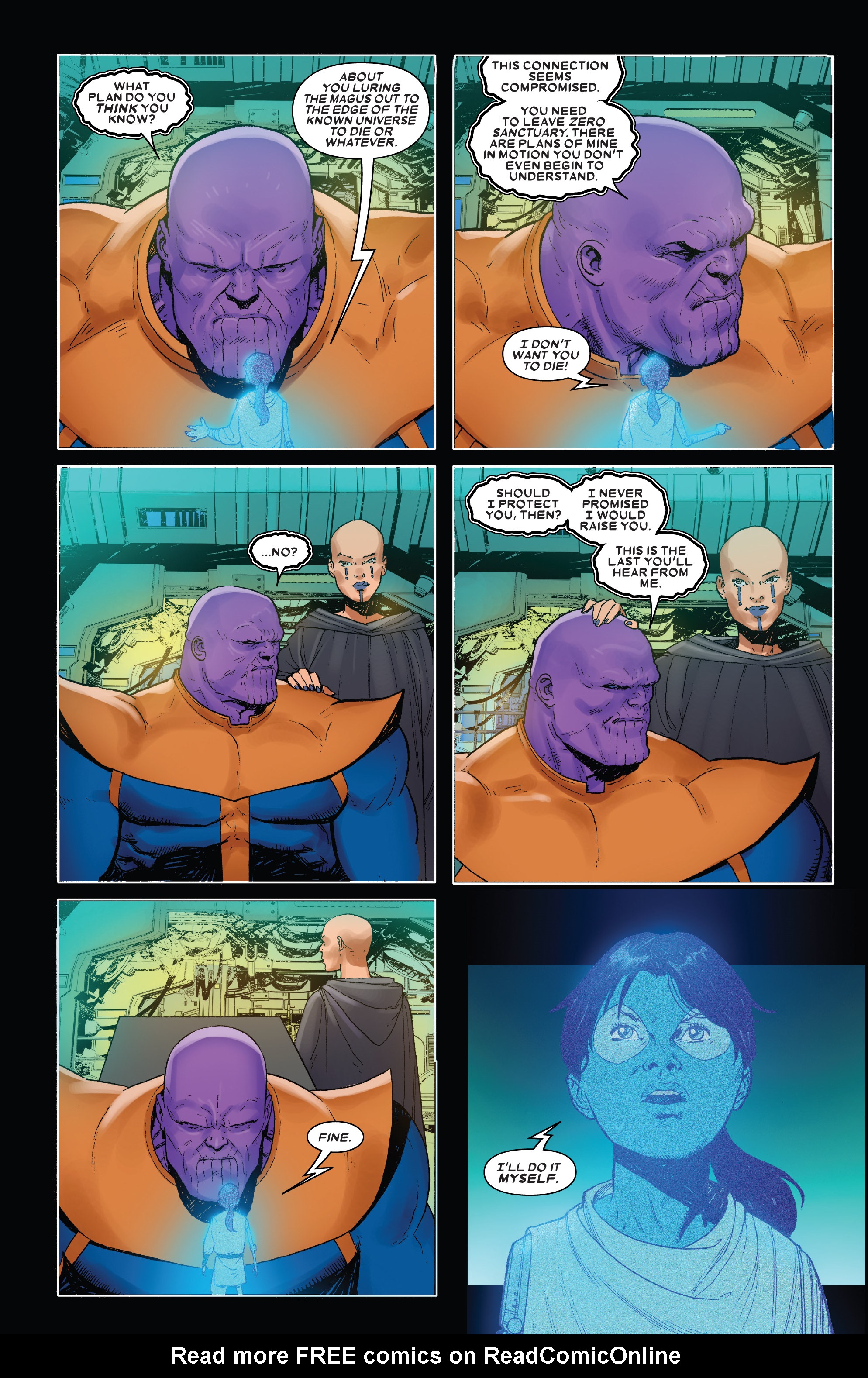 Read online Thanos (2019) comic -  Issue #5 - 10
