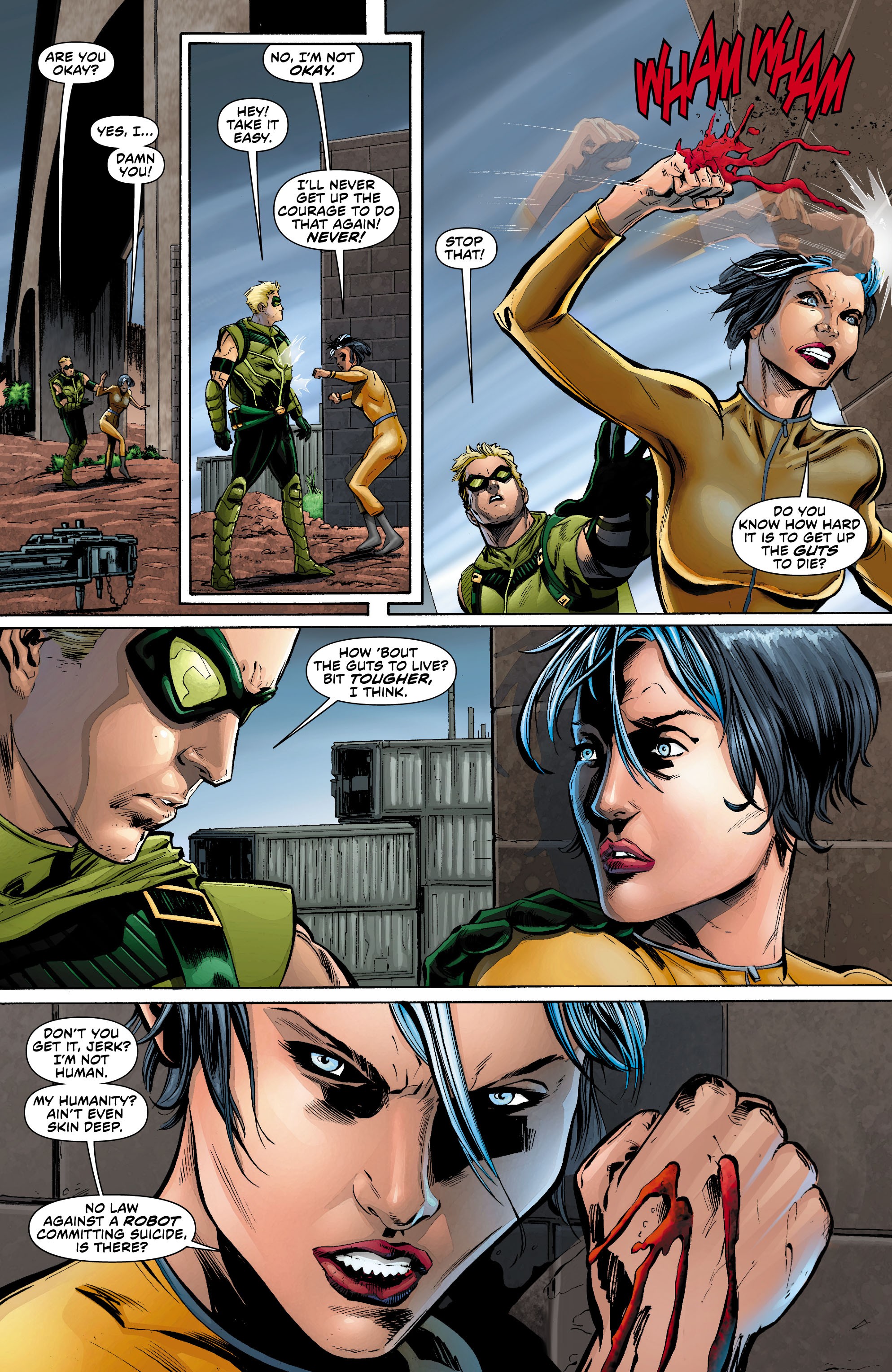 Read online Green Arrow (2011) comic -  Issue #10 - 4