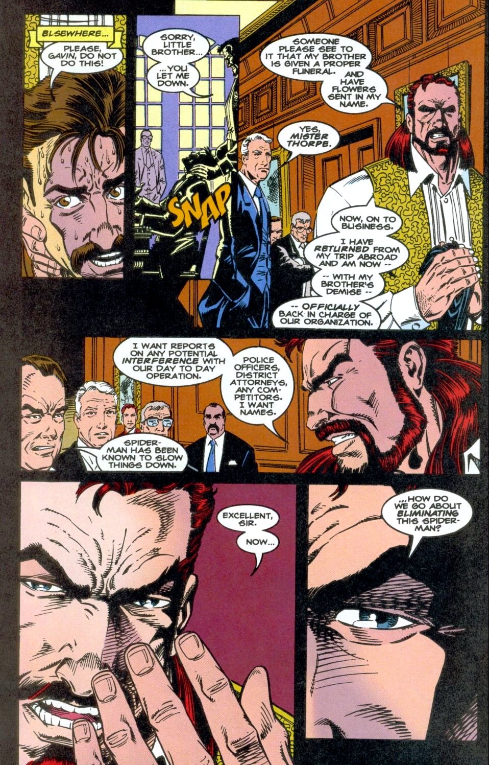Read online Spider-Man (1990) comic -  Issue #53 - Gathering Storms - 15