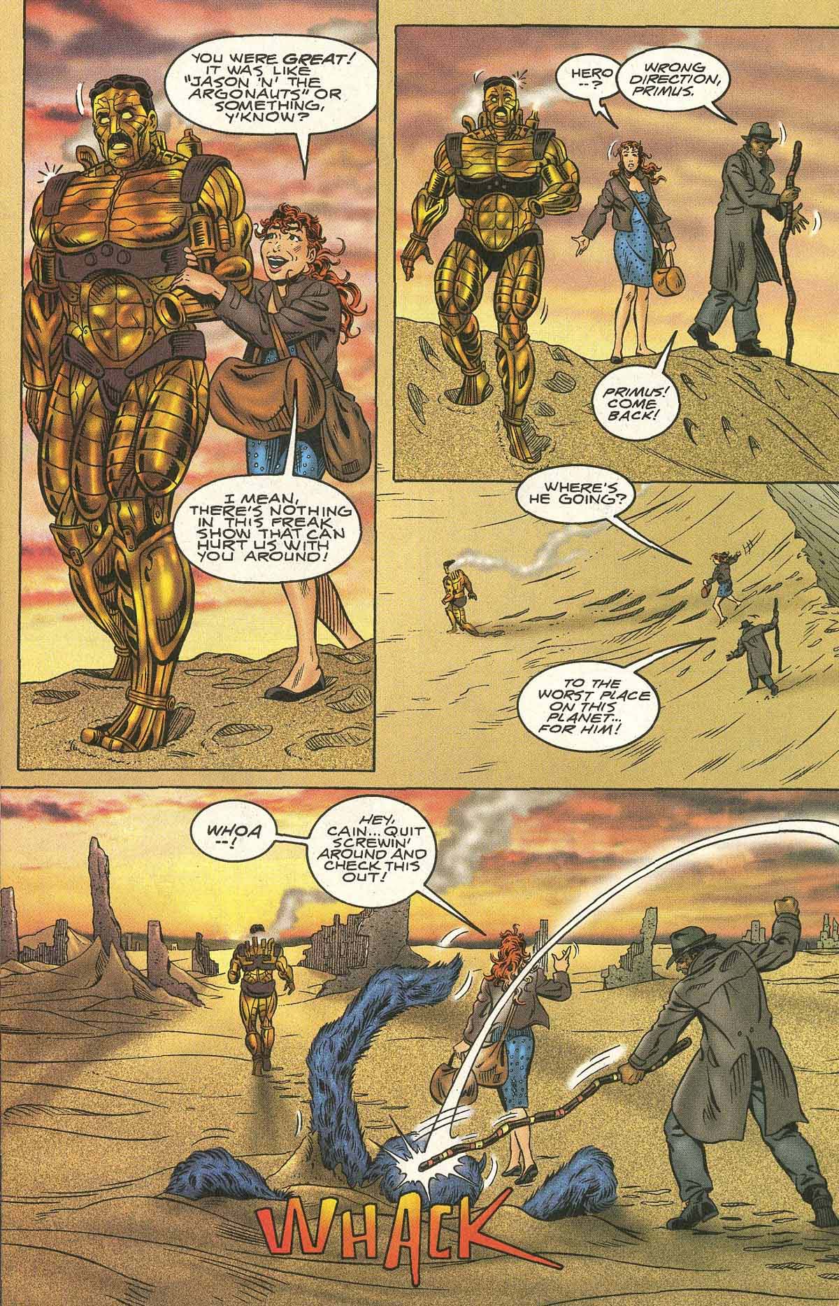Read online Neil Gaiman's Mr. Hero - The Newmatic Man (1995) comic -  Issue #16 - 9