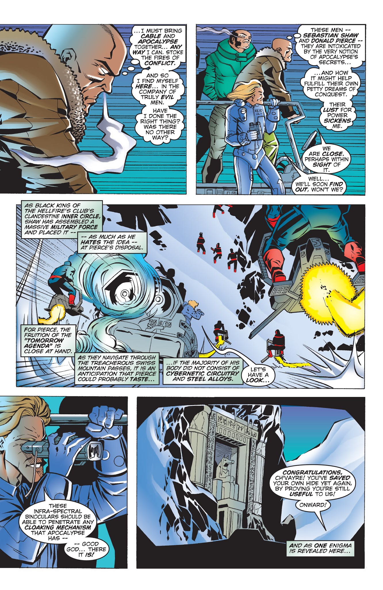 Read online Cable: The Hellfire Hunt comic -  Issue # TPB - 191