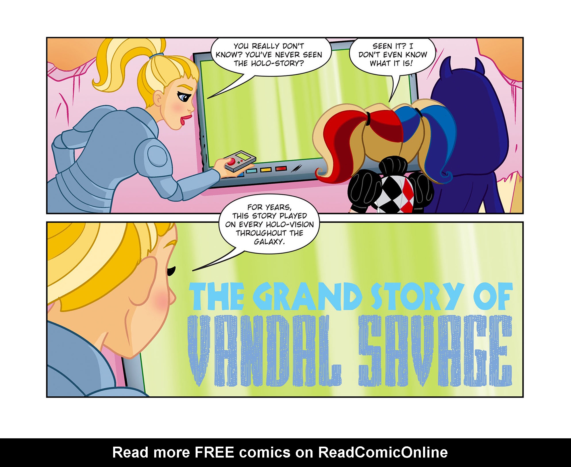 Read online DC Super Hero Girls: Past Times at Super Hero High comic -  Issue #7 - 12
