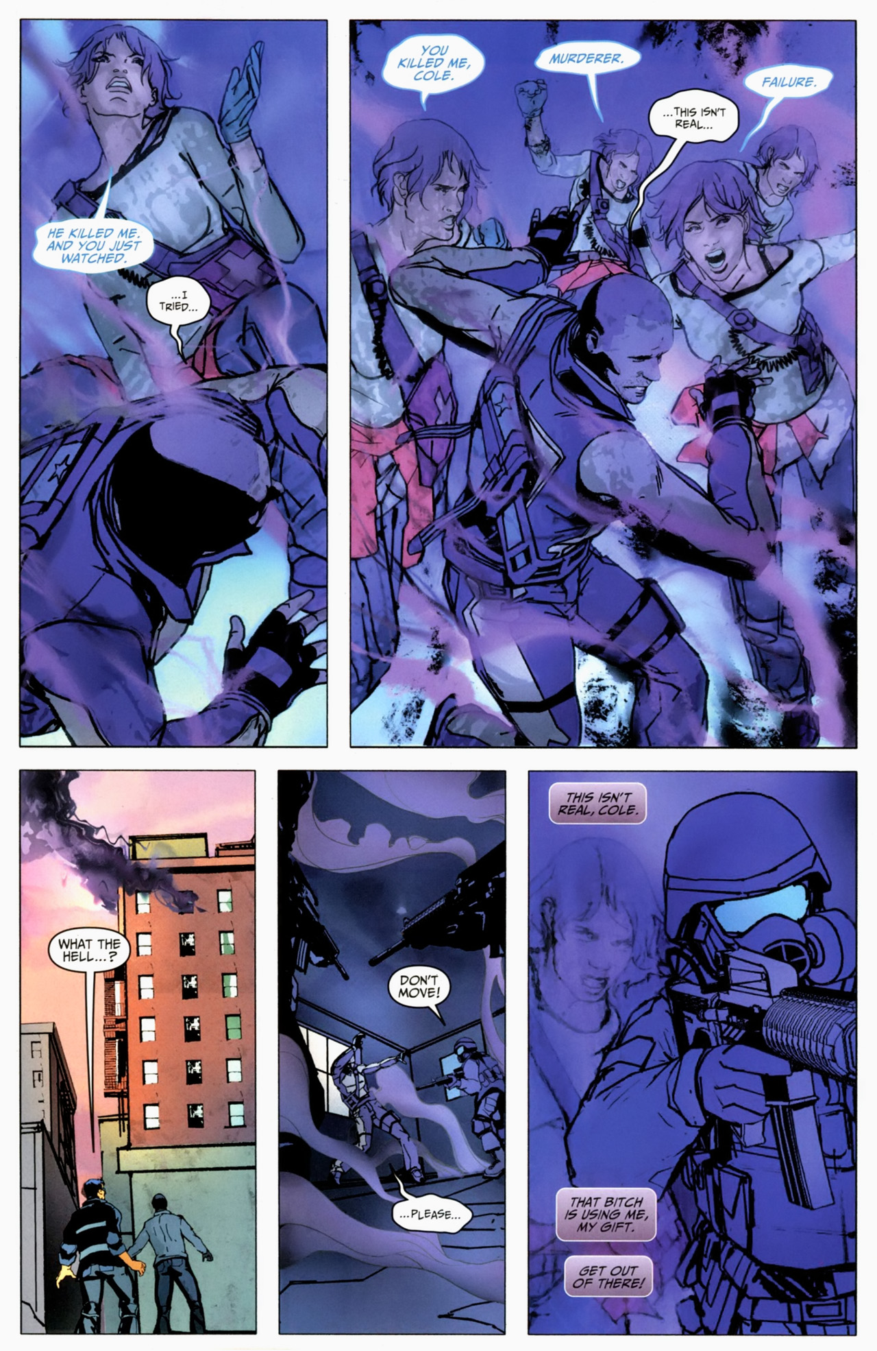 Read online inFamous comic -  Issue #4 - 15