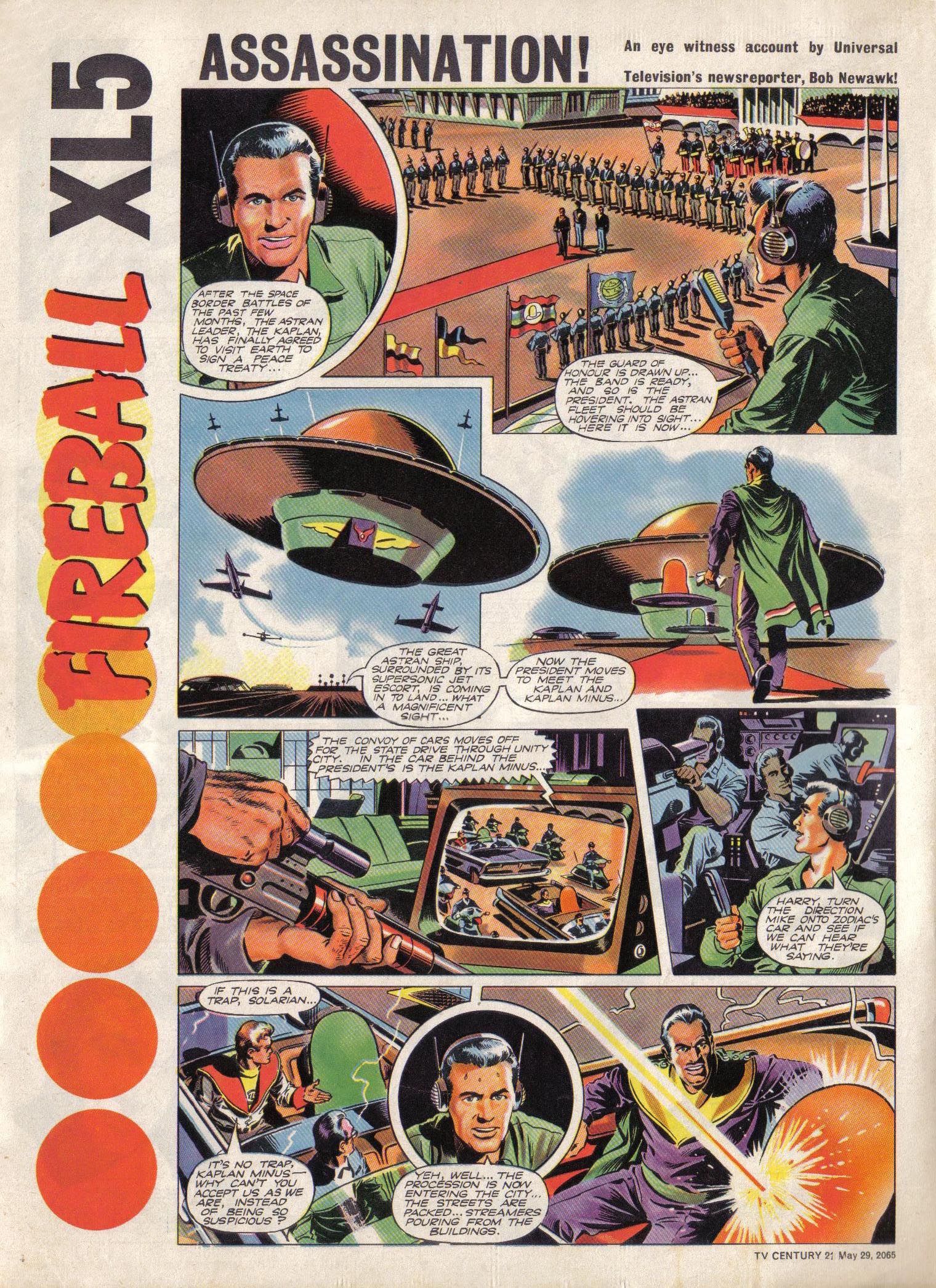 Read online TV Century 21 (TV 21) comic -  Issue #19 - 4