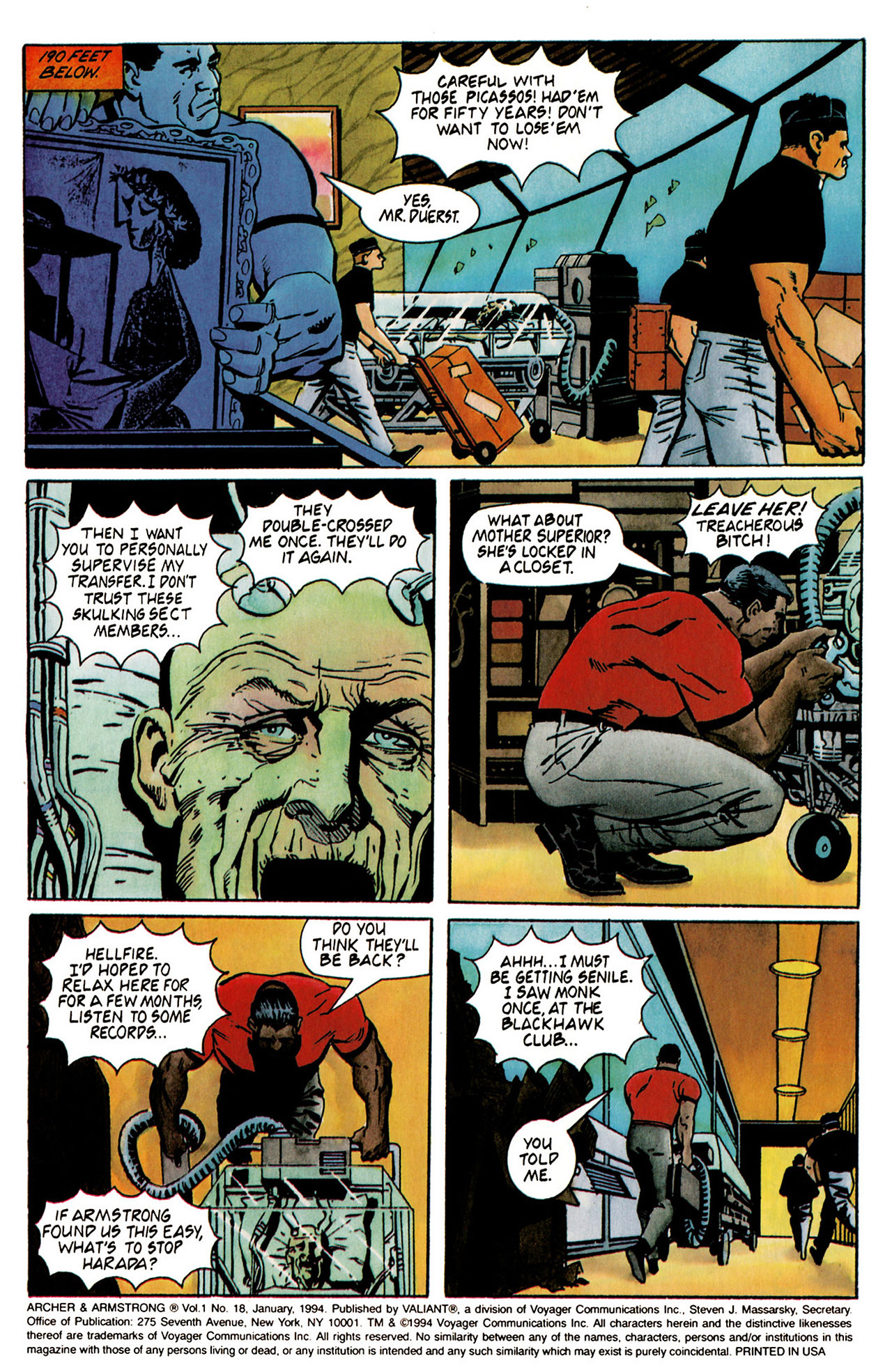 Read online Archer & Armstrong comic -  Issue #18 - 3