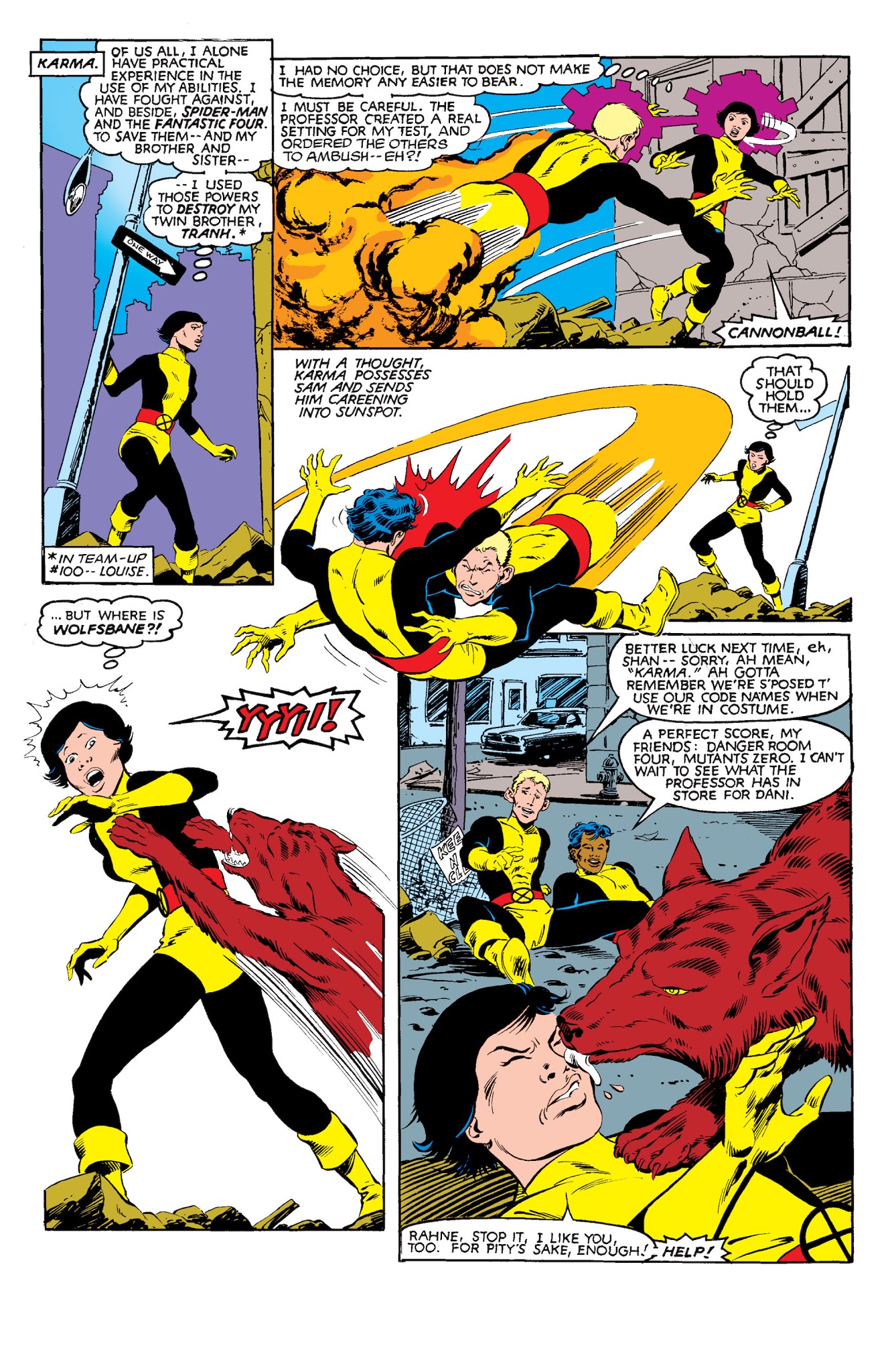 Read online New Mutants Classic comic -  Issue # TPB 1 - 67